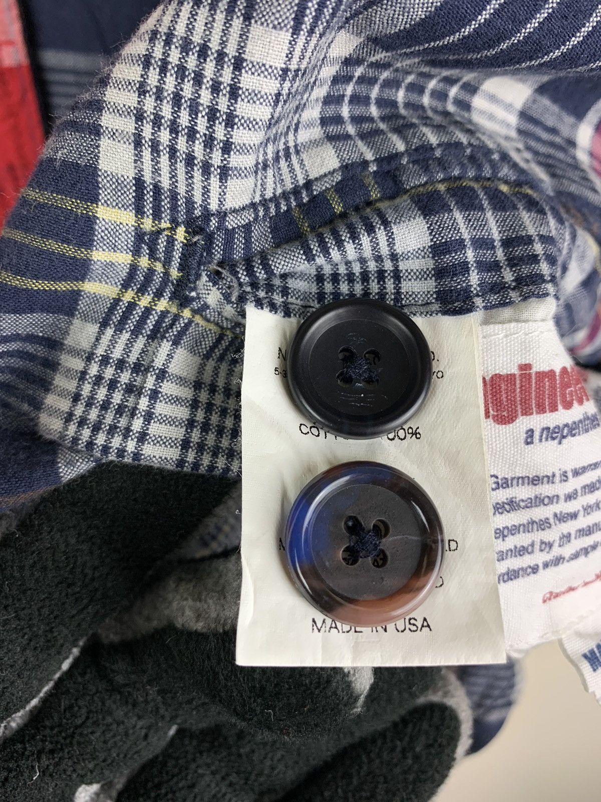 Engineered Garments Vintage Engineered Garments Reversible Vest Rare Design Size US XS / EU 42 / 0 - 24 Thumbnail