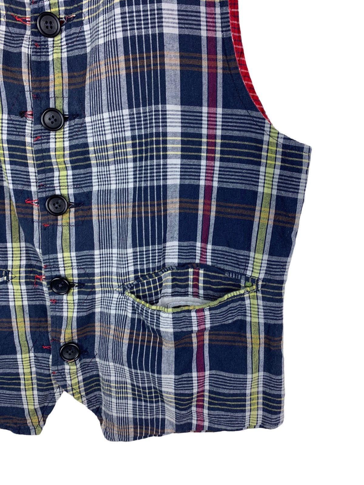 Engineered Garments Vintage Engineered Garments Reversible Vest Rare Design Size US XS / EU 42 / 0 - 7 Thumbnail
