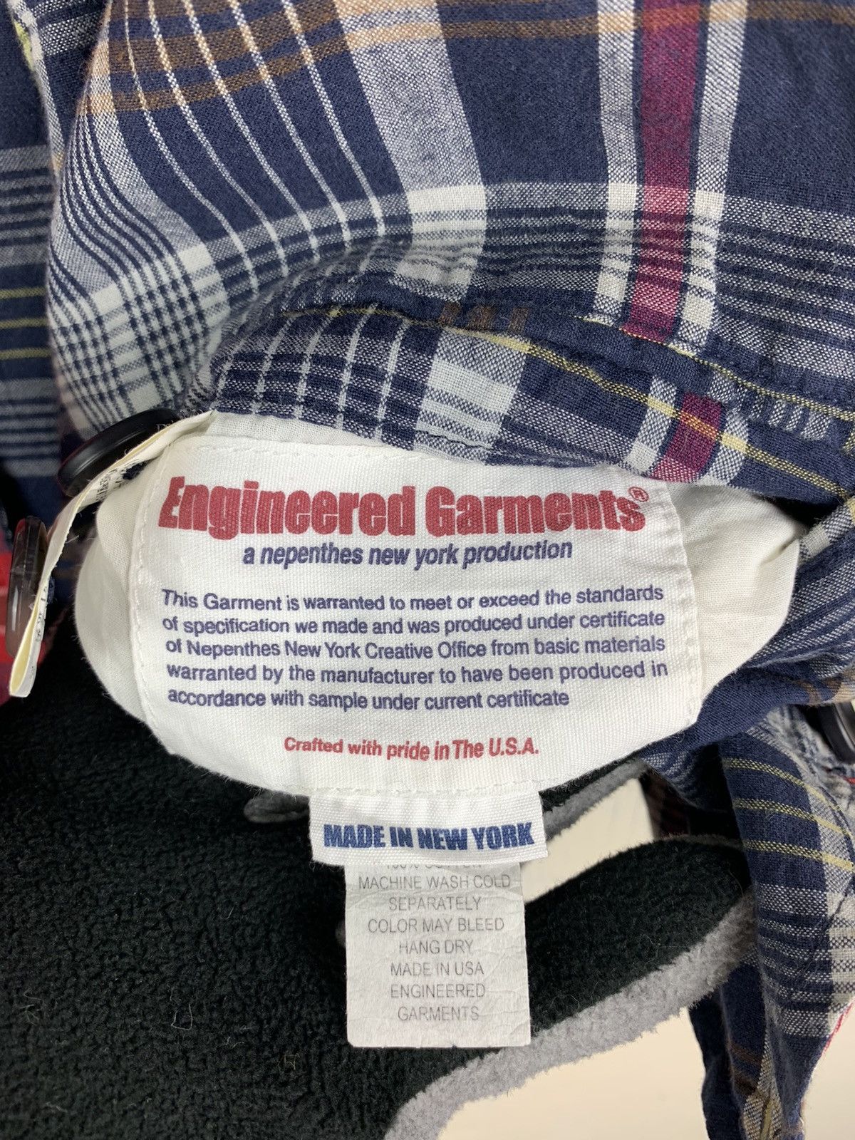 Engineered Garments Vintage Engineered Garments Reversible Vest Rare Design Size US XS / EU 42 / 0 - 23 Thumbnail