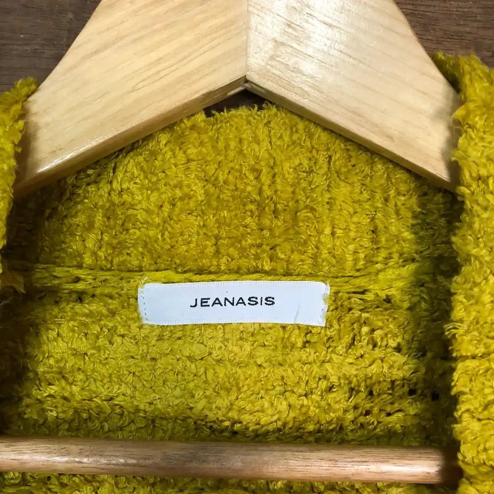 Aran Isles Knitwear × Japanese Brand Oversized Jeansis Shag Shaggy Fur Mohair Knit Cardigan #6524 Size 3XL / US 20-22 - 6 Thumbnail