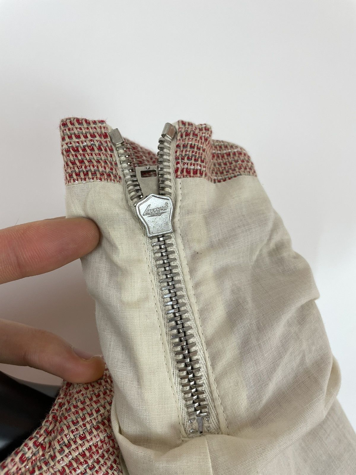 Iro IRO Pink blazer jacket tweed & lurex fabric Womens size 0/XS Size XS / US 0-2 / IT 36-38 - 14 Thumbnail