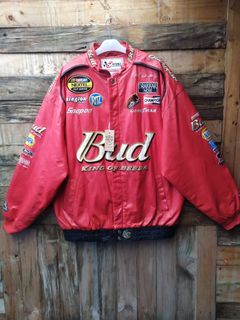 Dale Earnhardt Leather Jacket Chase Authentics | Grailed