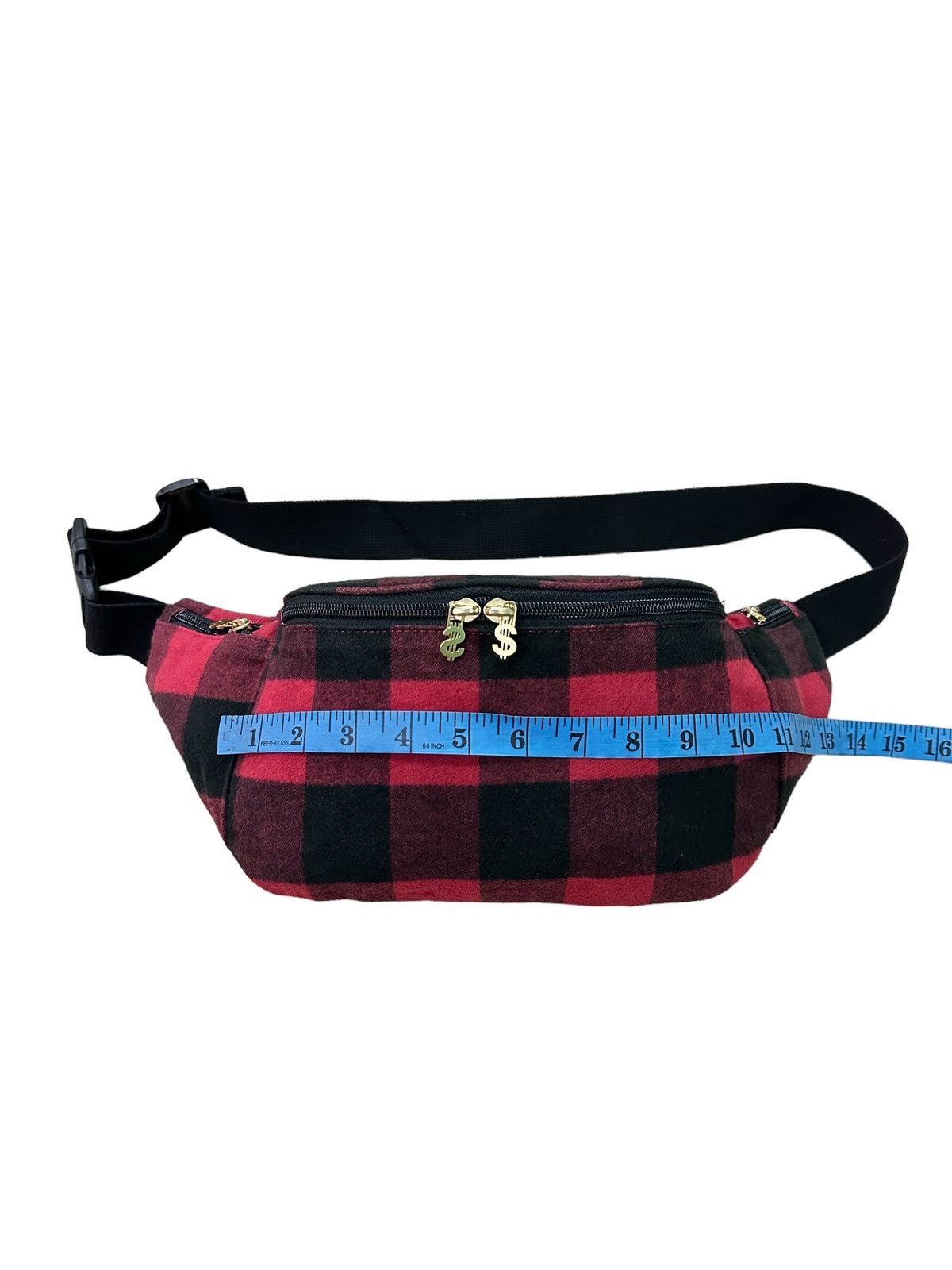 Japanese Brand × Swagger MADE IN JAPAN SWAGGER PLAID WAIST BAG Size ONE SIZE - 5 Thumbnail