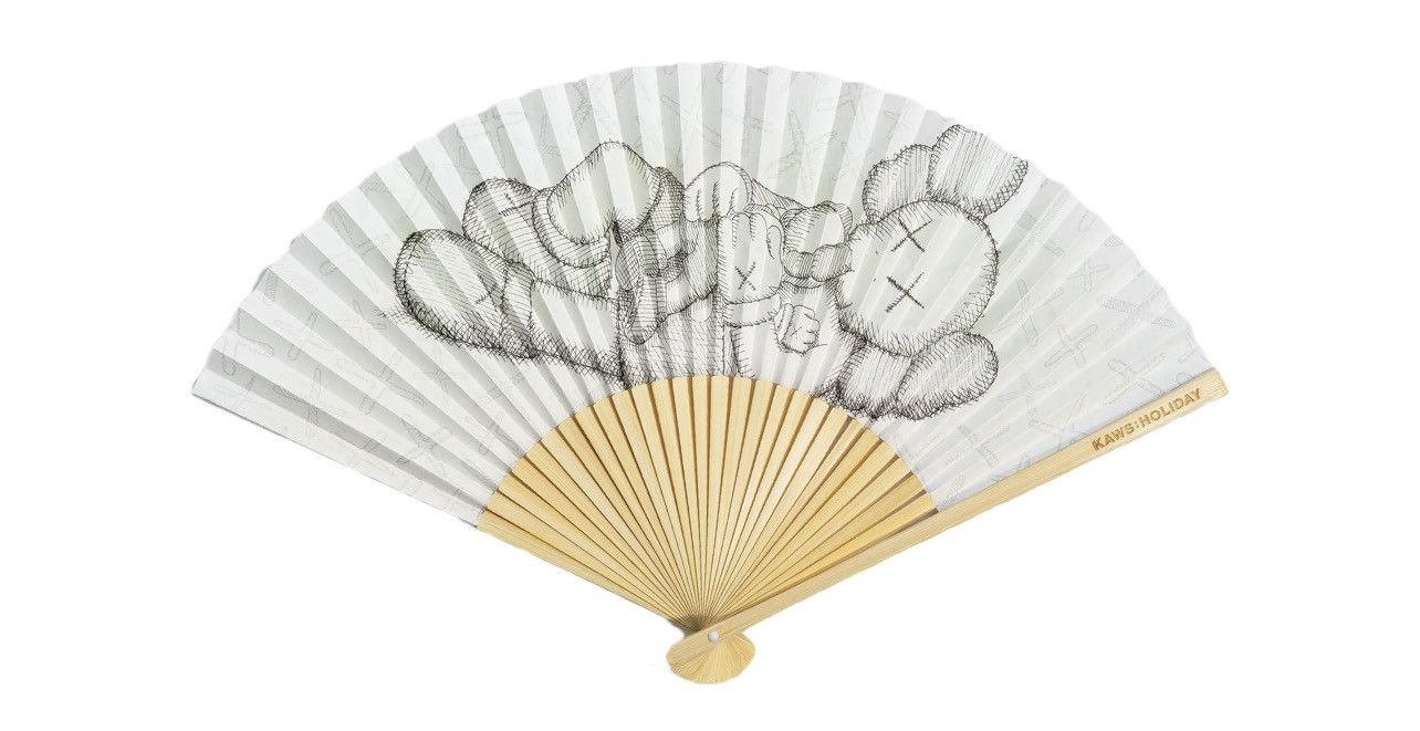 Kaws Kaws Holiday Singapore Folding Fan Brand New Size ONE SIZE - 4 Thumbnail