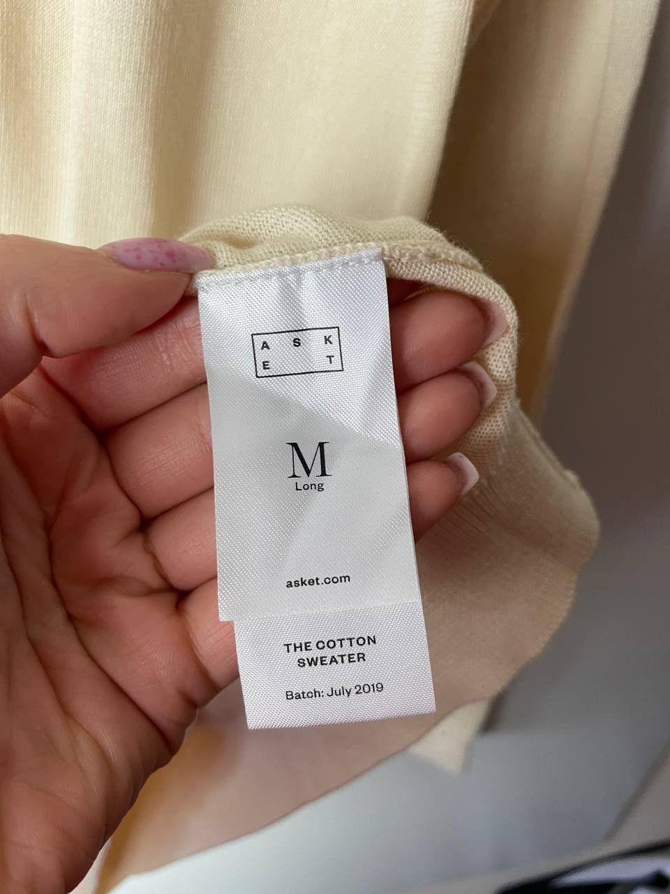 Asket Asket luxury sweaters size M Size US M / EU 48-50 / 2 - 4 Thumbnail