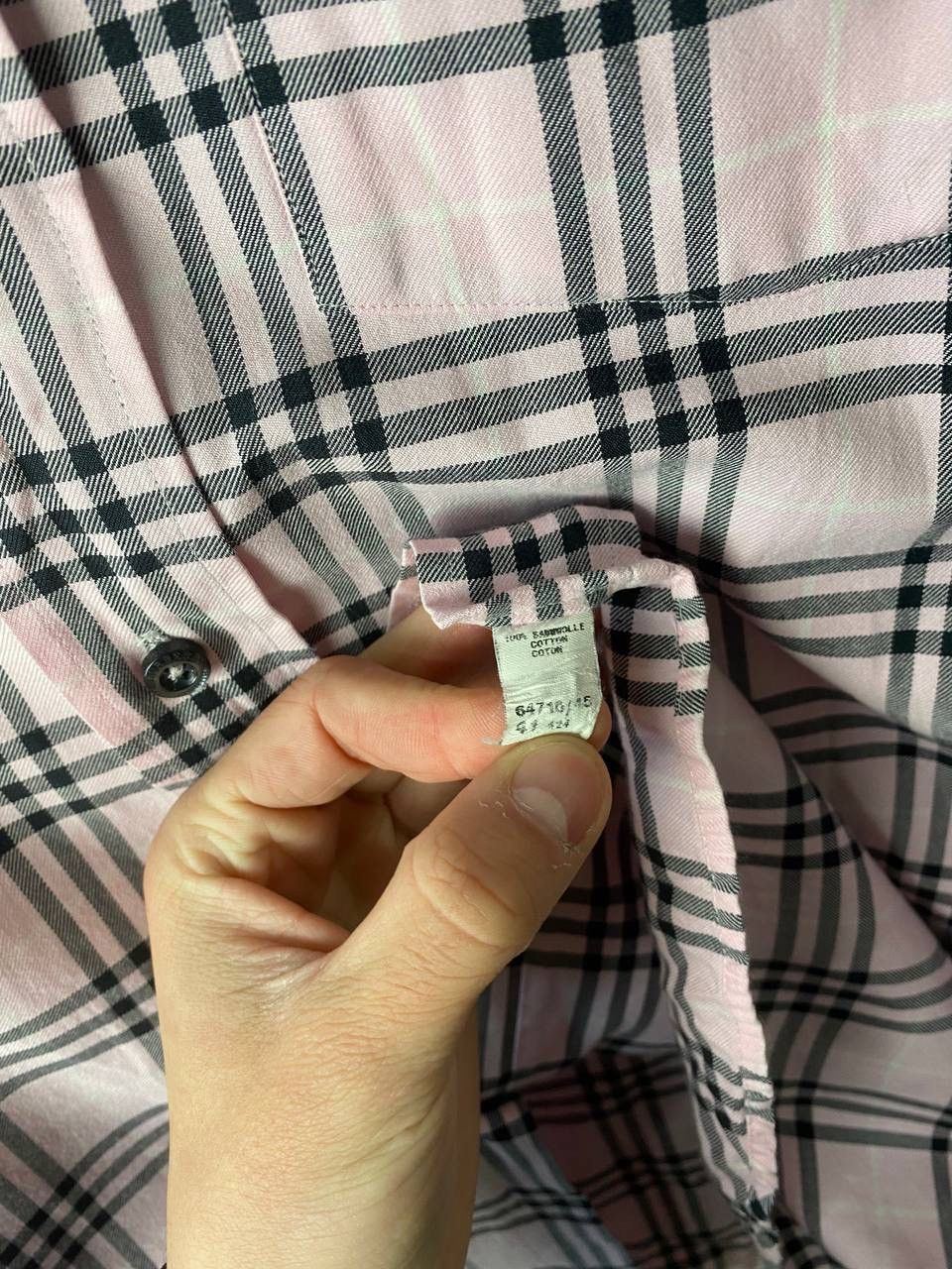 Burberry Burberry luxury full cage shirt size M Size US M / EU 48-50 / 2 - 5 Thumbnail