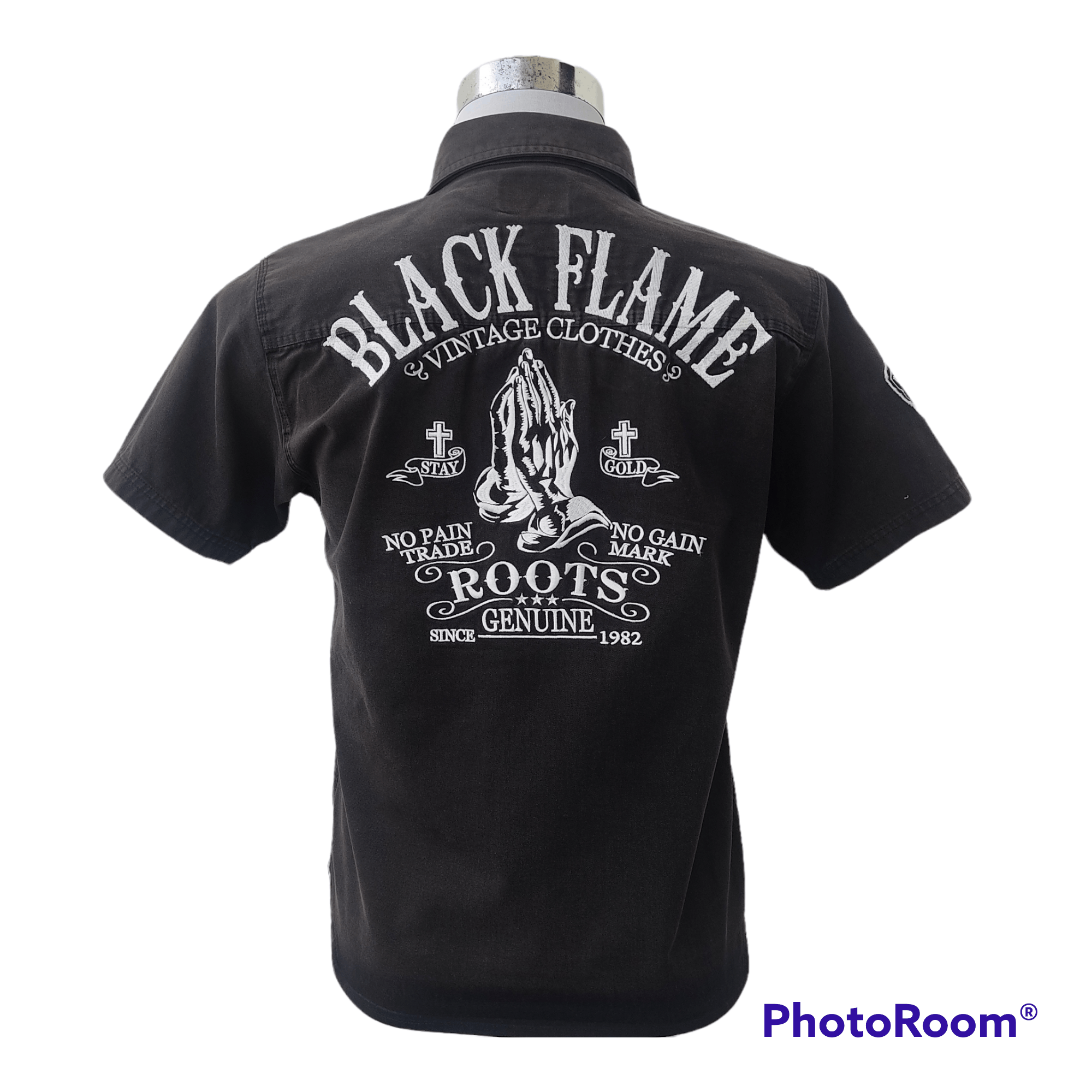 Carpe Diem Black Flame The Roots Carpe Diem Work Shirt Size US S / EU 44-46 / 1 - 1 Thumbnail