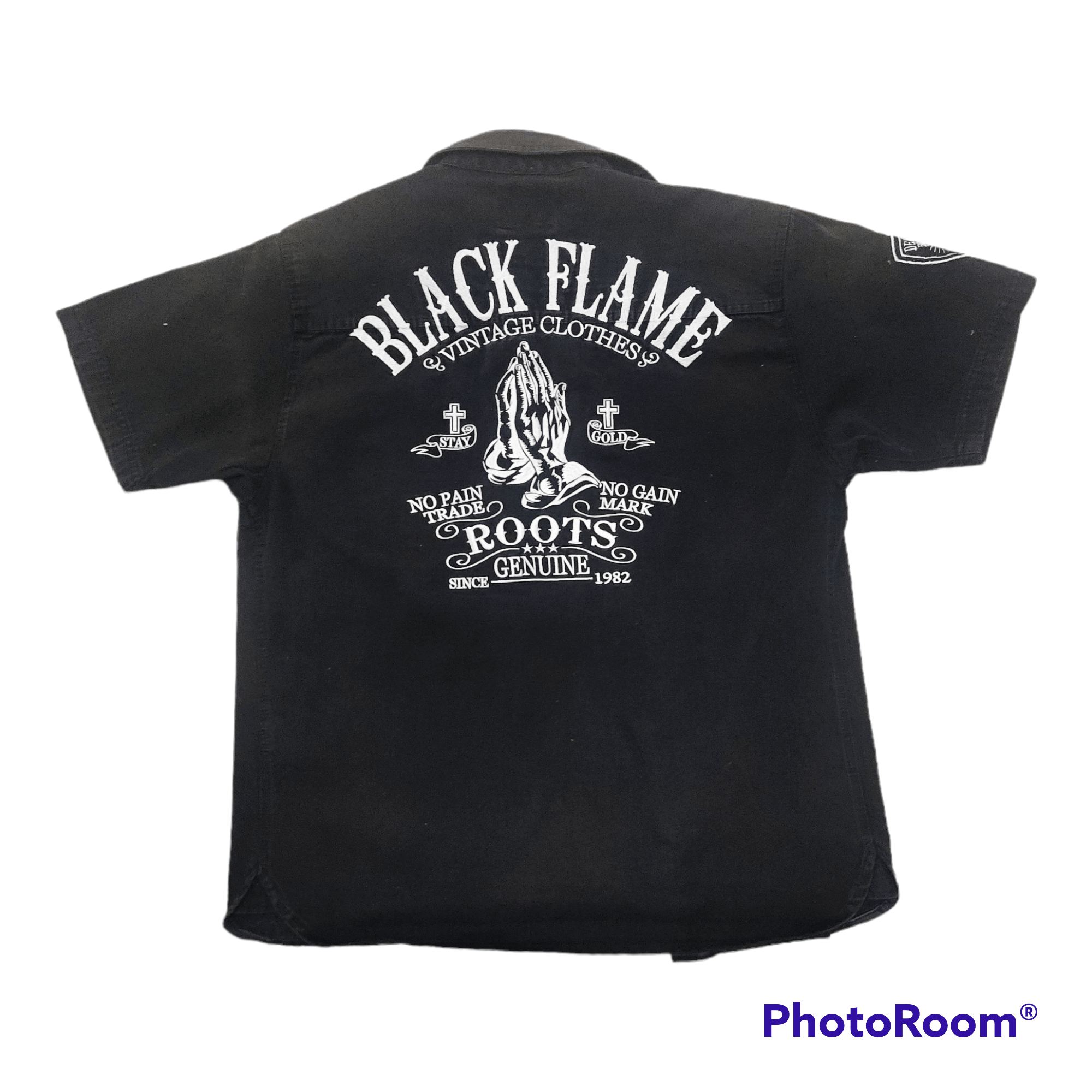 Carpe Diem Black Flame The Roots Carpe Diem Work Shirt Size US S / EU 44-46 / 1 - 7 Thumbnail