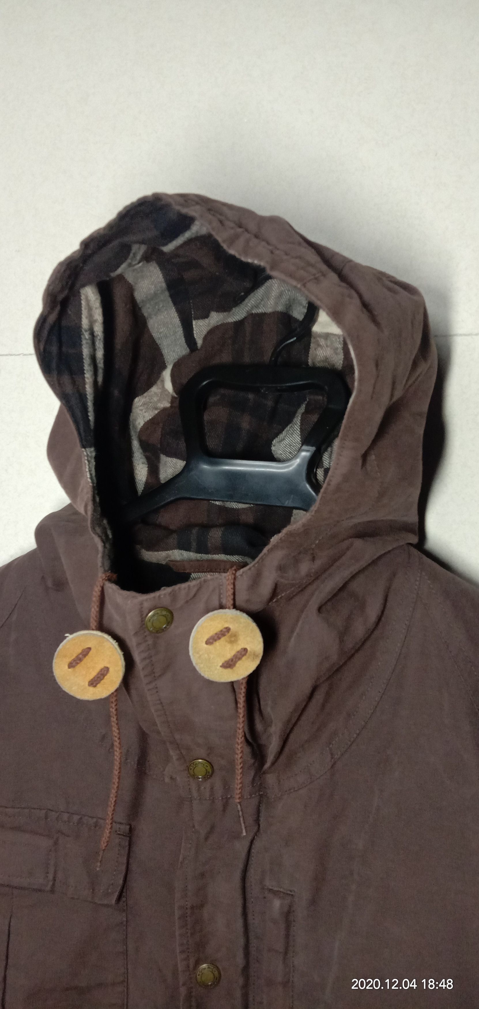 Vintage × Woolrich Woolen Mills Vintage Woolrich Jacket hoodie 4 pockets Size US L / EU 52-54 / 3 - 5 Thumbnail