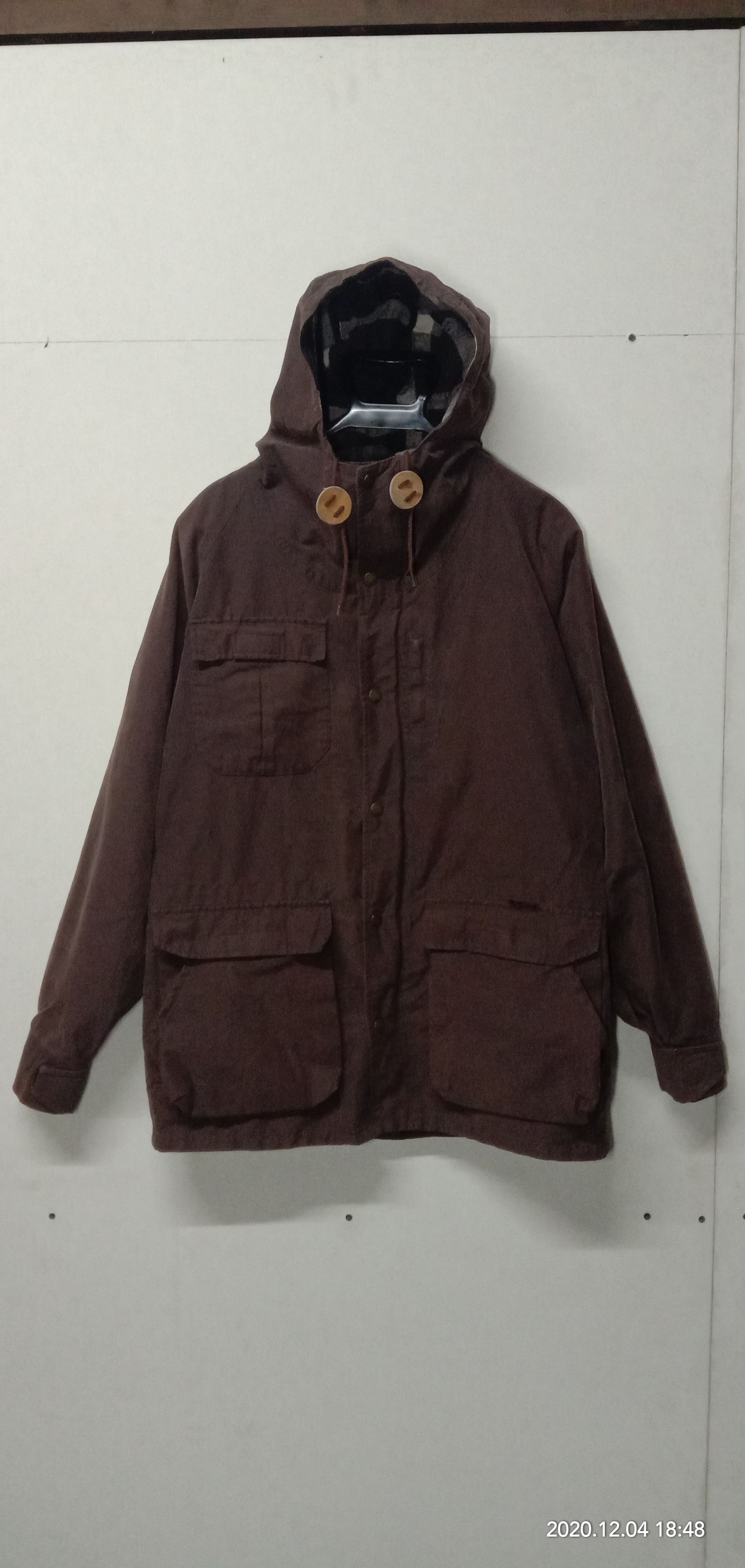 Vintage × Woolrich Woolen Mills Vintage Woolrich Jacket hoodie 4 pockets Size US L / EU 52-54 / 3 - 1 Thumbnail