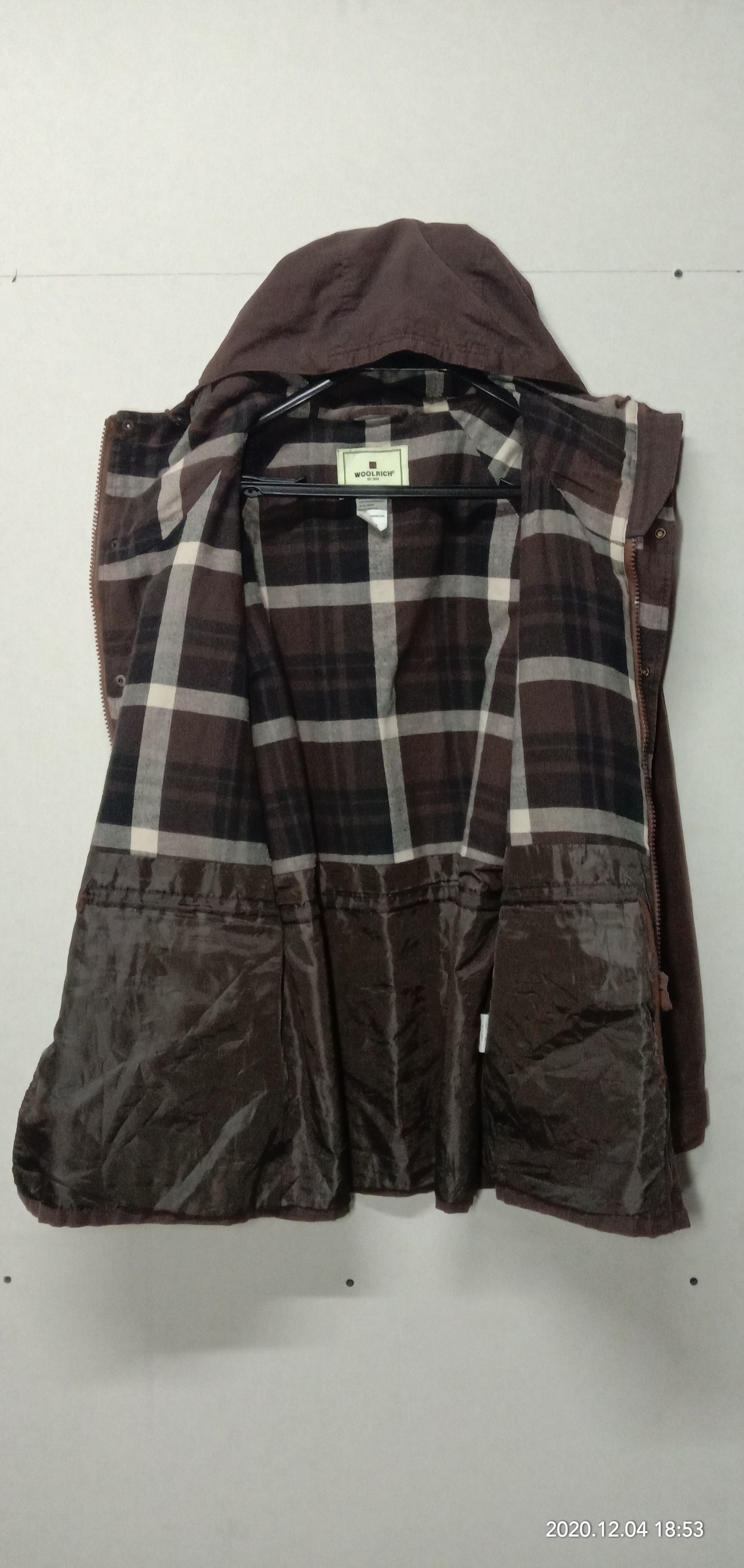 Vintage × Woolrich Woolen Mills Vintage Woolrich Jacket hoodie 4 pockets Size US L / EU 52-54 / 3 - 3 Thumbnail