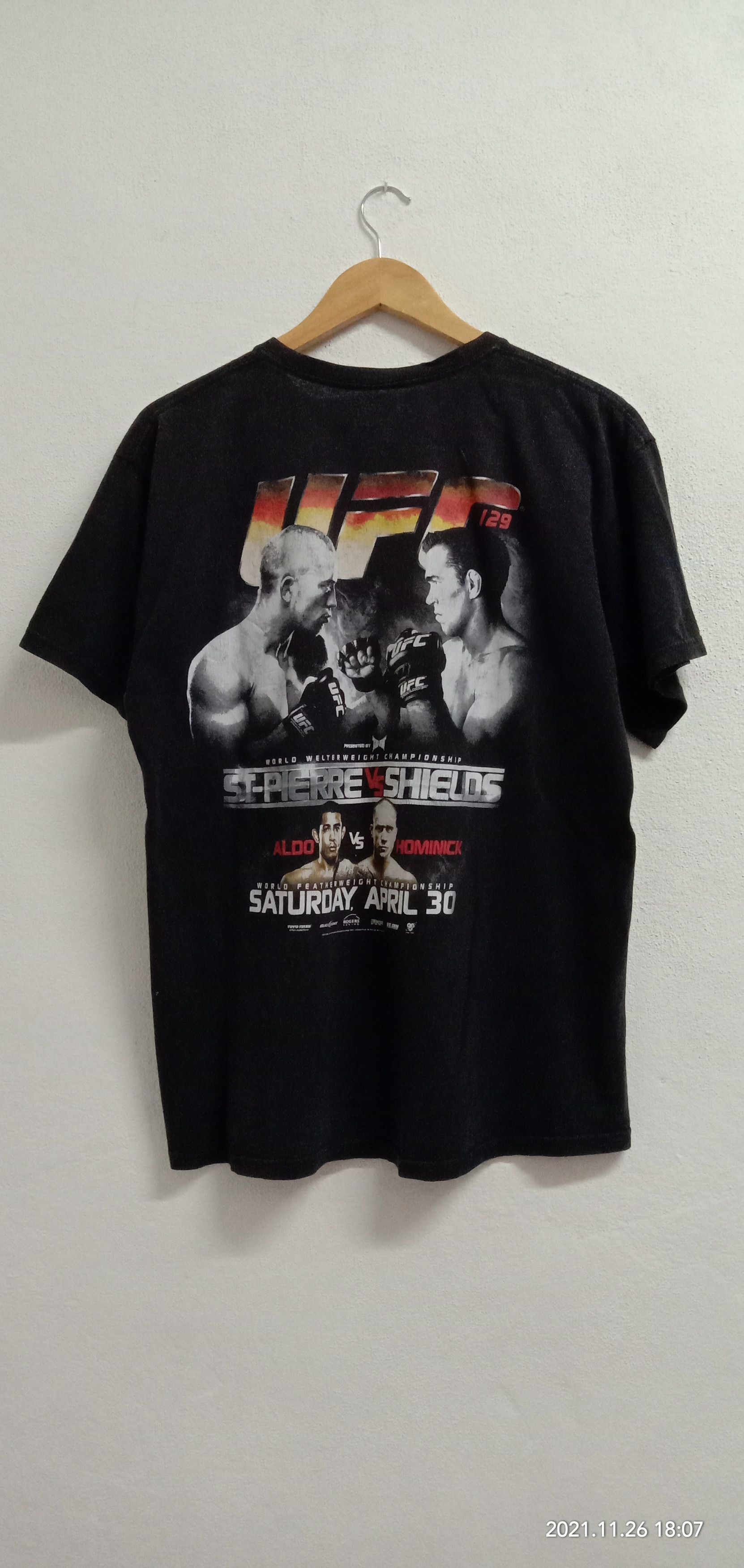 UFC UFC 129 ST-PIERRE VS SHIELDS Size US L / EU 52-54 / 3 - 1 Thumbnail