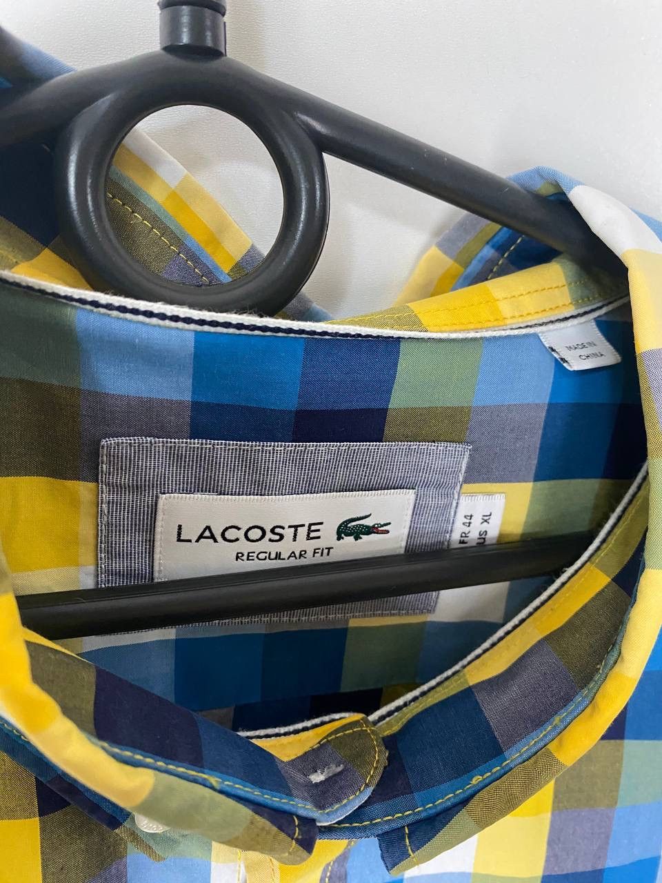 Lacoste Lacoste luxury vintage shirt size XL Size US XL / EU 56 / 4 - 3 Thumbnail