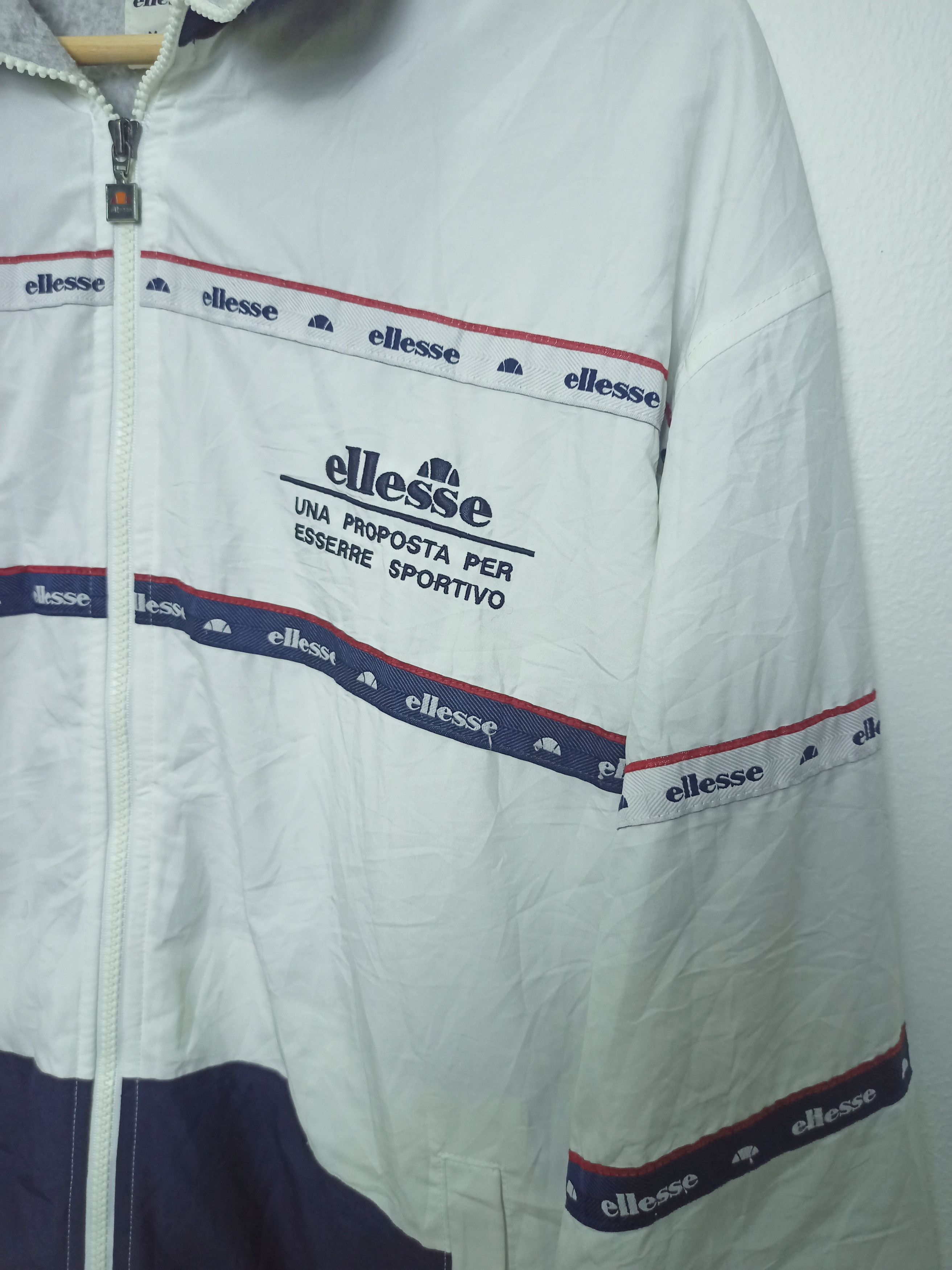 Vintage Ellesse Bomber Ski Wear Parka Jacket