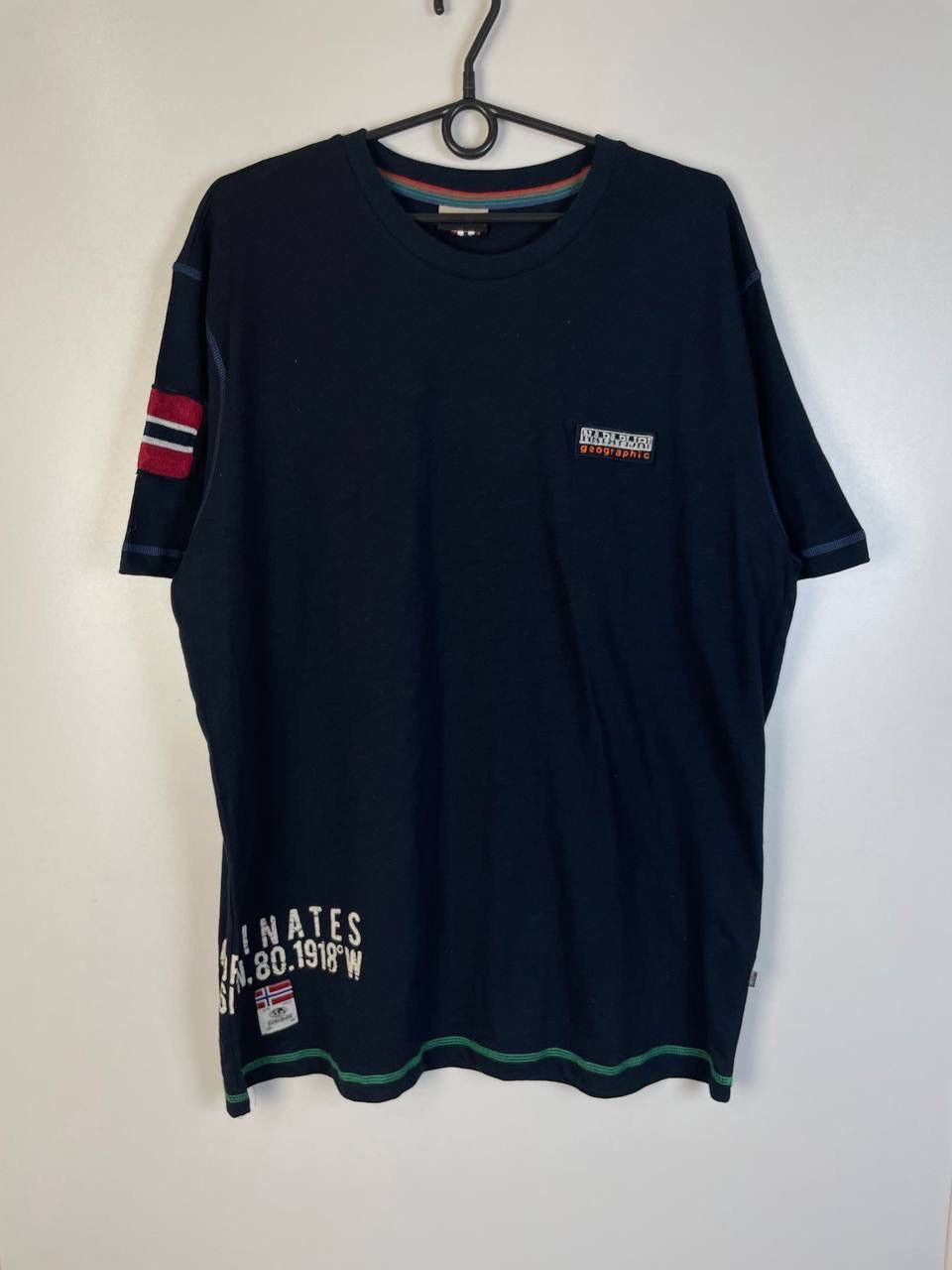 Napapijri × Vintage Napapijiri vintage t-shirt size XXL Size US XXL / EU 58 / 5 - 1 Thumbnail