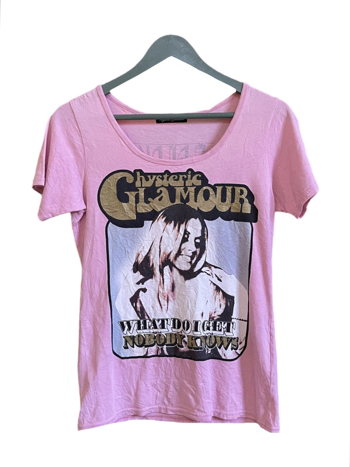 Hysteric Glamour What Do I Get Nobody Knows Tee