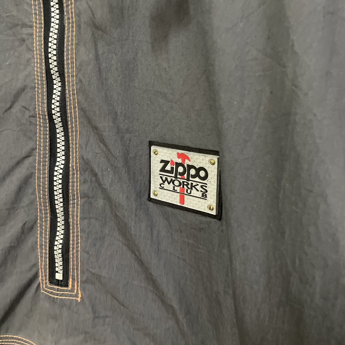 Japanese Brand × Vintage × Zippo STEAL💥ZIPPO ANORAK HOODIE JACKET VINTAGE FASHION STYLE Size US L / EU 52-54 / 3 - 6 Thumbnail
