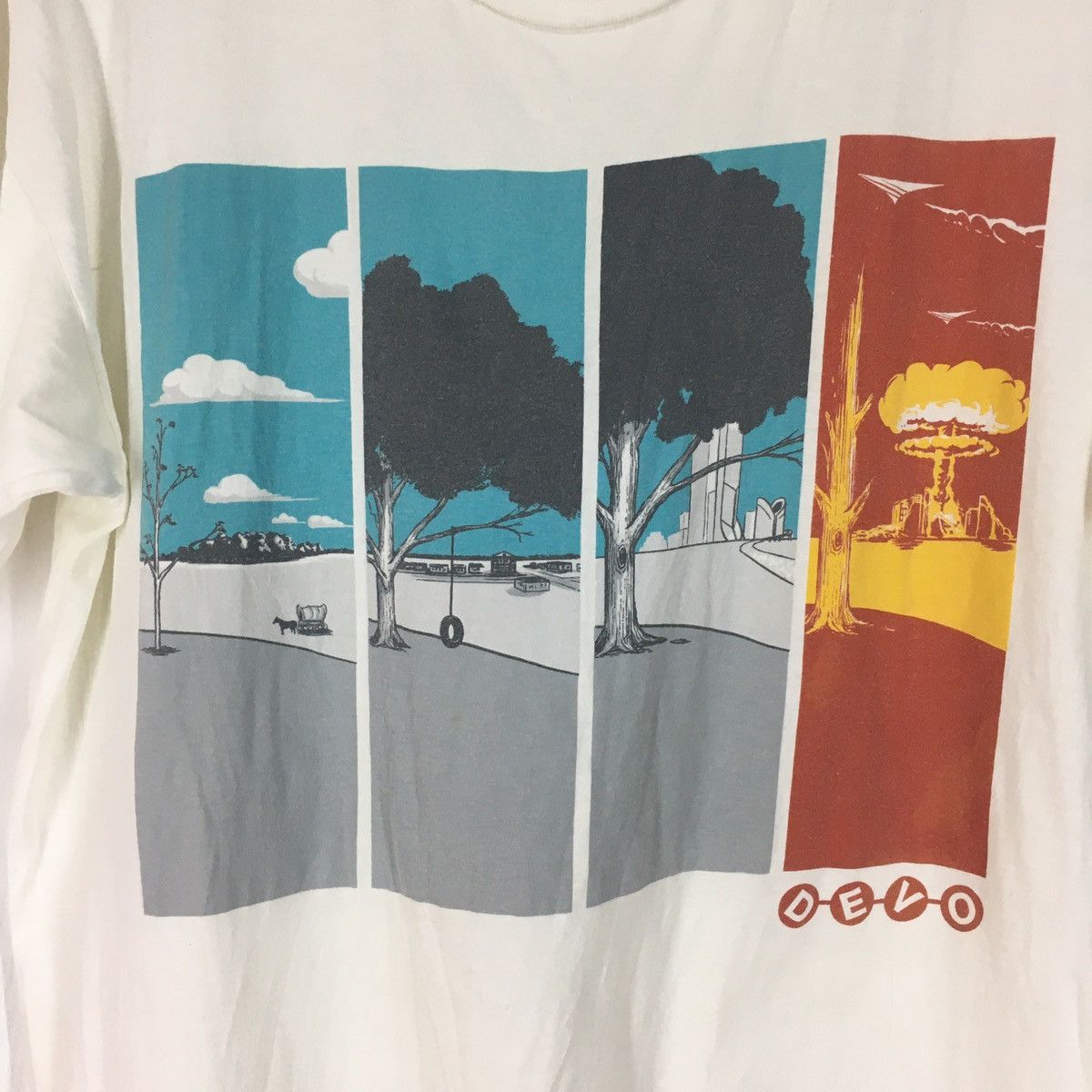 Band Tees DEVO America rock band t shirt Size US L / EU 52-54 / 3 - 4 Thumbnail