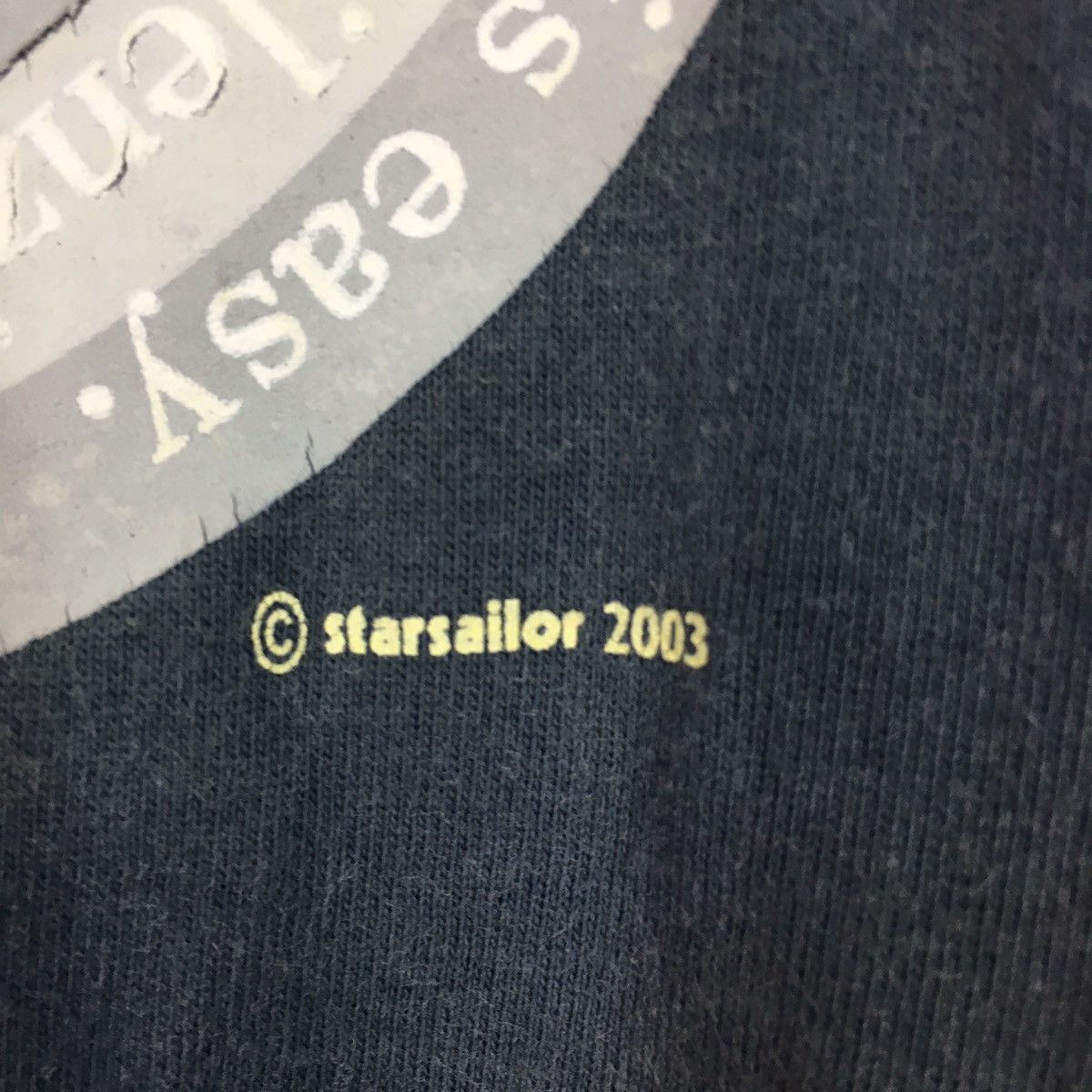 Band Tees Vtg Y2K Starsailor silence is easy britpop band t shirt Size US M / EU 48-50 / 2 - 5 Thumbnail