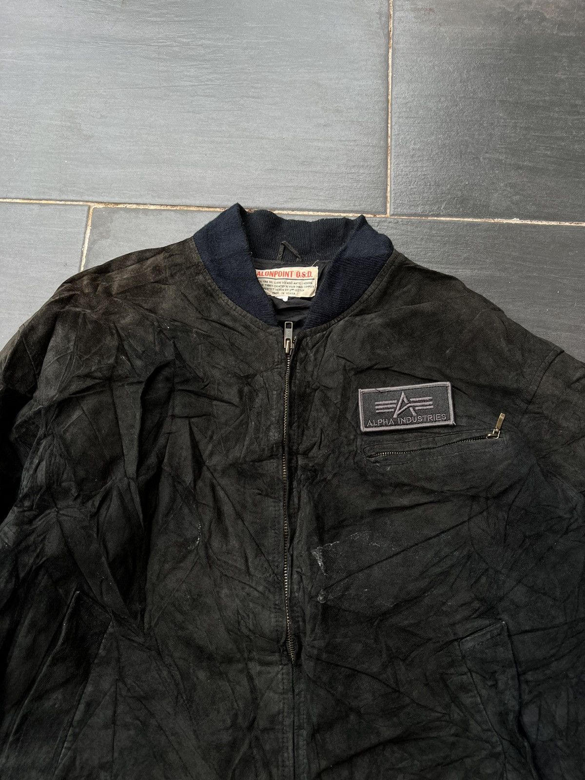 Alpha Industries Vintage Alpha Industries Ma-1 Embroidery Osamu Tiger Bomber Size US L / EU 52-54 / 3 - 6 Thumbnail