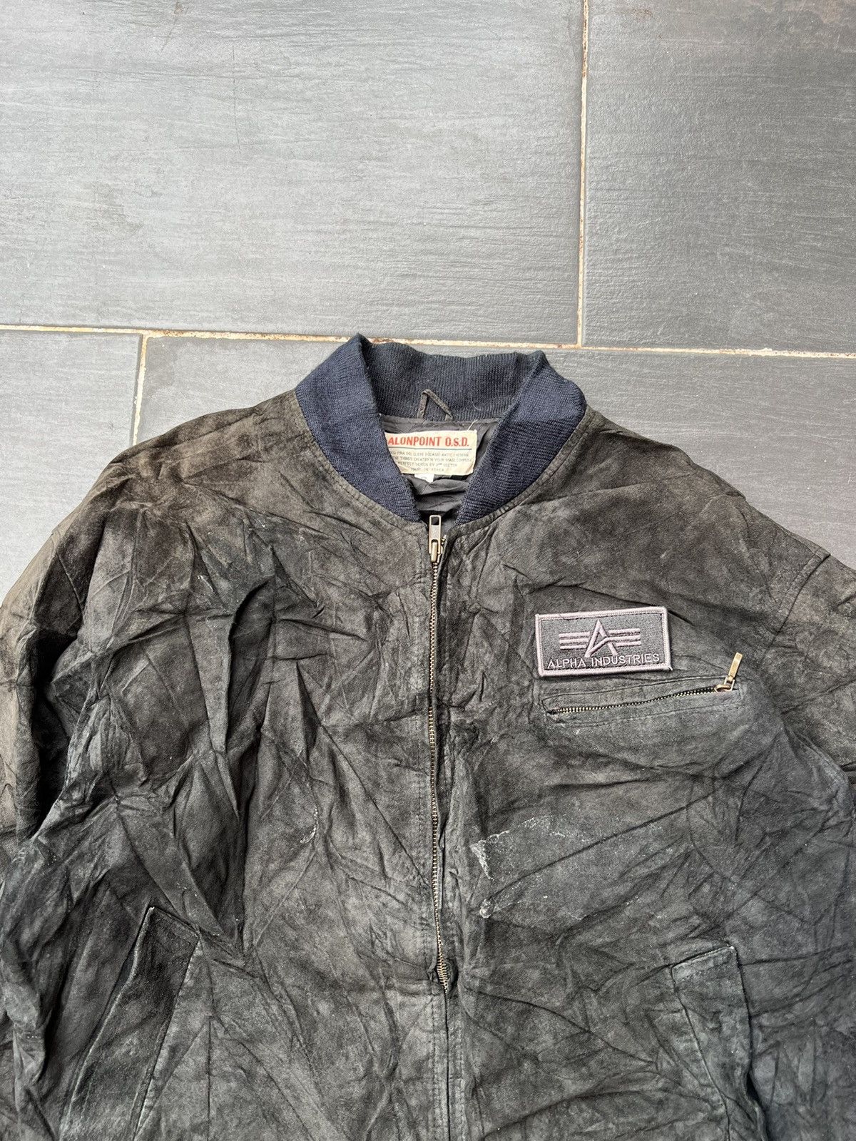 Alpha Industries Vintage Alpha Industries Ma-1 Embroidery Osamu Tiger Bomber Size US L / EU 52-54 / 3 - 3 Thumbnail