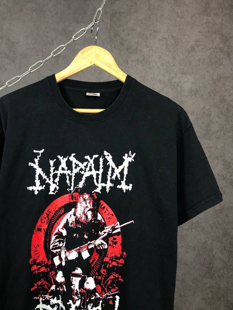 Band Tees Napalm Death vintage rock band tee Size US M / EU 48-50 / 2 - 4 Thumbnail