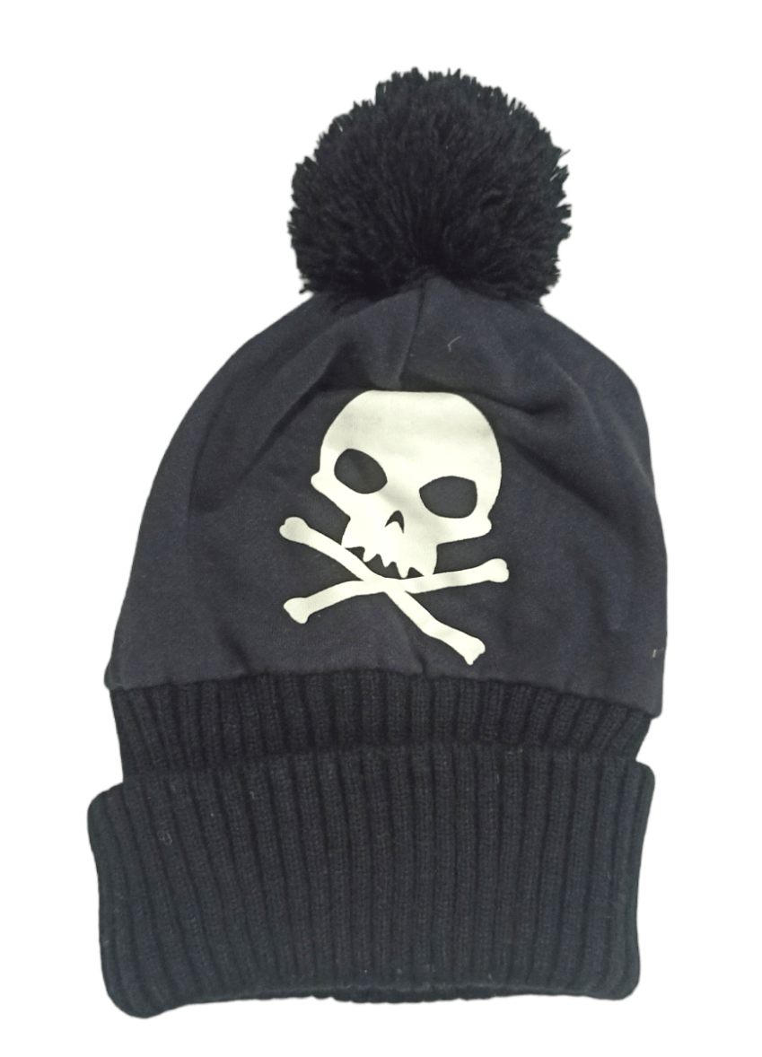 Vintage Skull Beanie Hats Size ONE SIZE - 3 Thumbnail