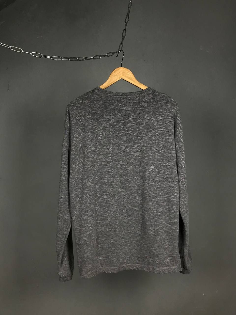 Allsaints Allsaints luxury streetwear gray oversized sweatshirt Size US M / EU 48-50 / 2 - 6 Thumbnail