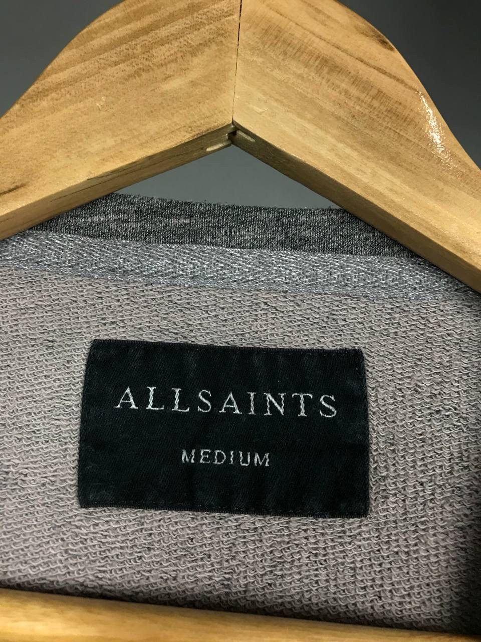 Allsaints Allsaints luxury streetwear gray oversized sweatshirt Size US M / EU 48-50 / 2 - 3 Thumbnail