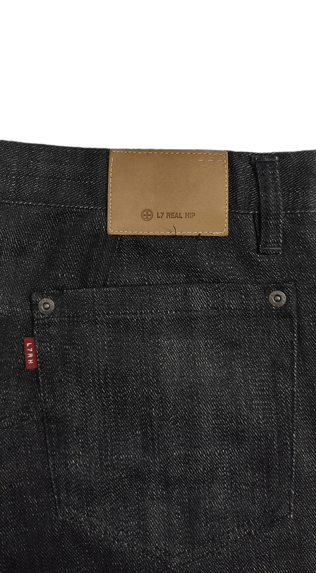 L7 Real Hip L7 REAL HIP Denim trousers Black Size US 31 - 3 Thumbnail