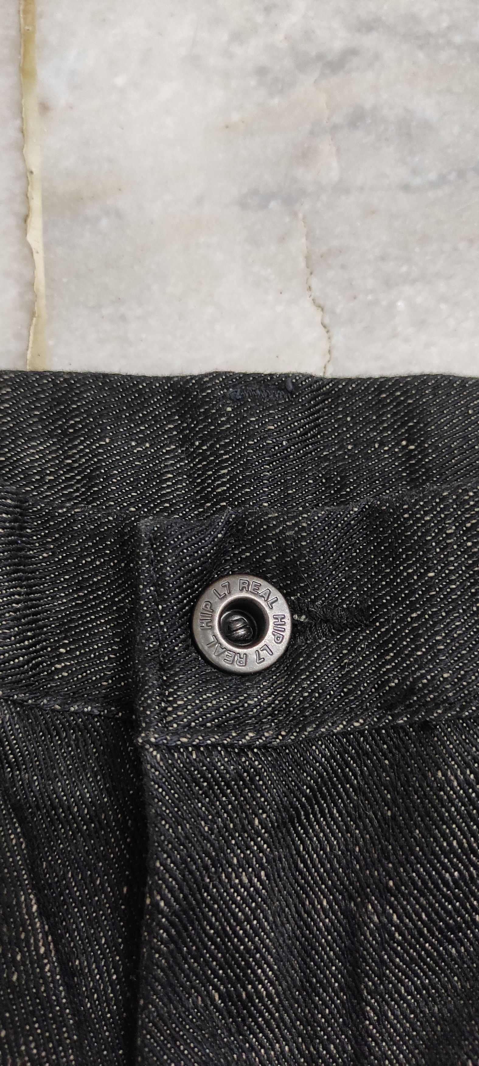 L7 Real Hip L7 REAL HIP Denim trousers Black Size US 31 - 13 Thumbnail