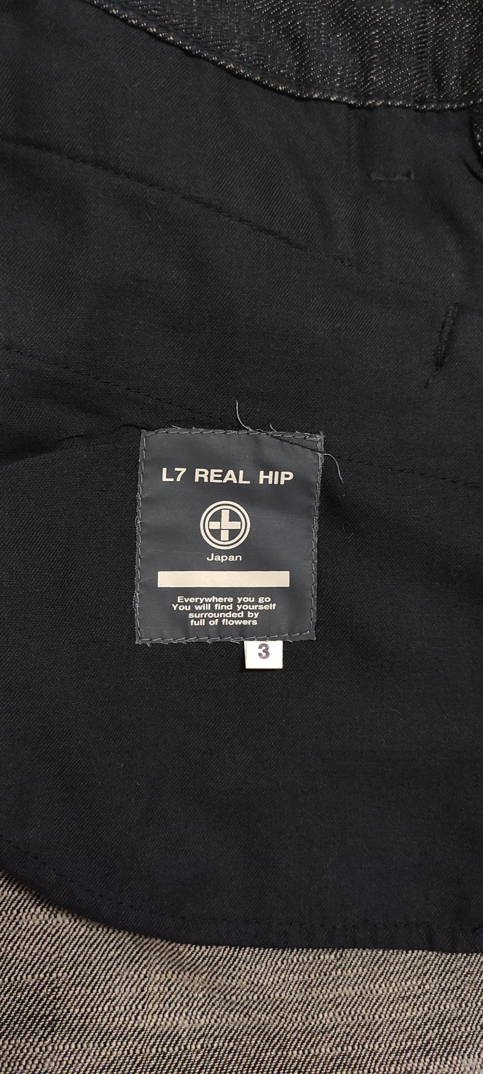 L7 Real Hip L7 REAL HIP Denim trousers Black Size US 31 - 4 Thumbnail