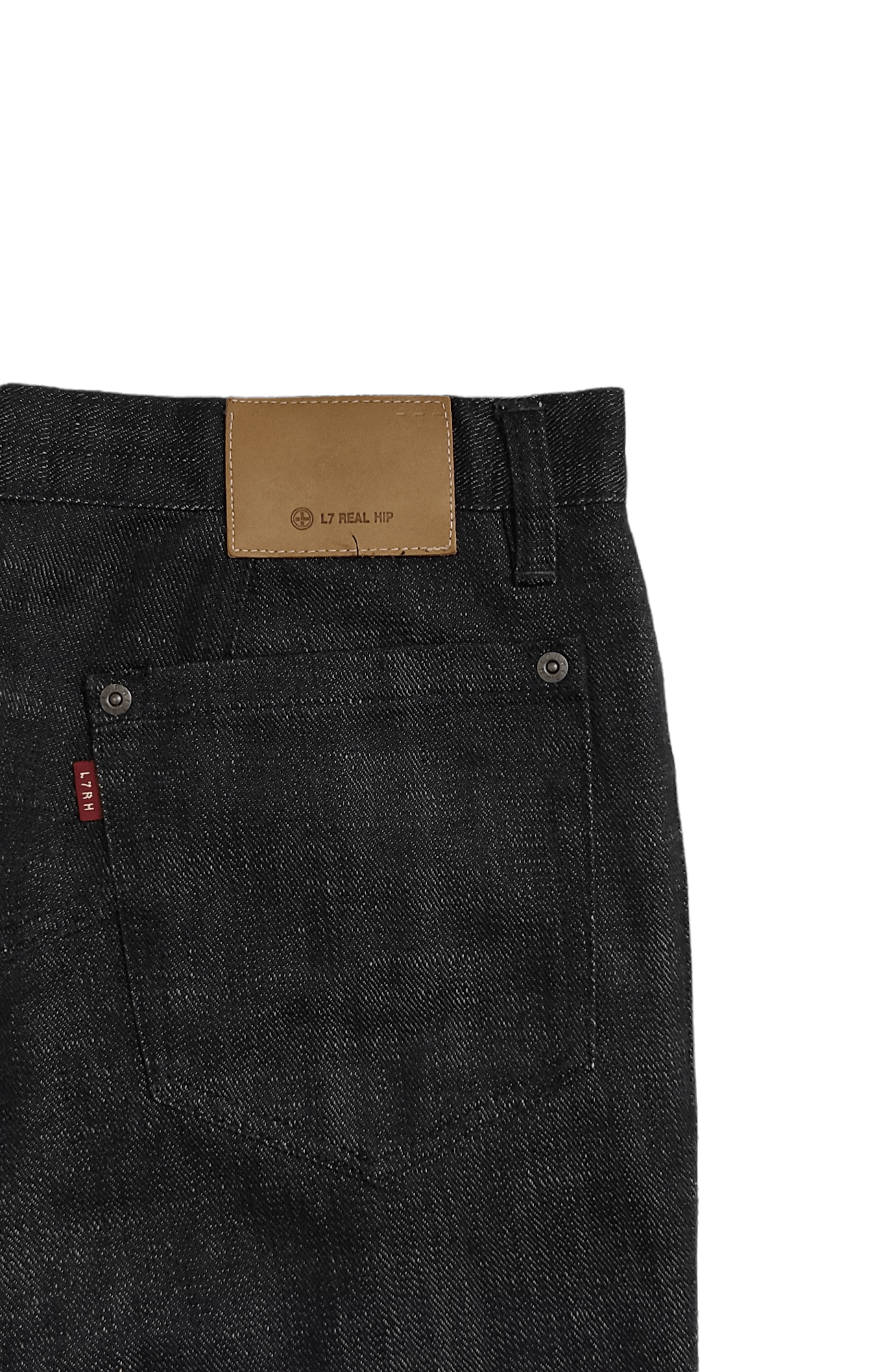 L7 Real Hip L7 REAL HIP Denim trousers Black Size US 31 - 11 Thumbnail