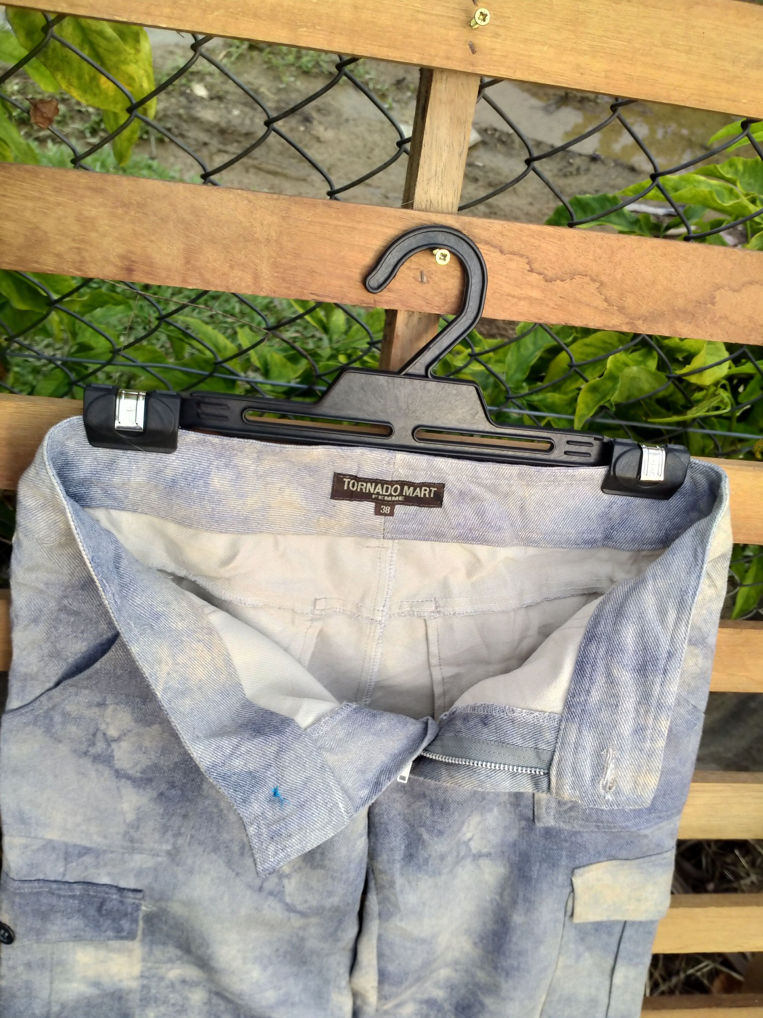 Tornado Mart TORNADO MART FEMME MULTI POCKET BOOTCUT DENIM Size 28" / US 6 / IT 42 - 6 Thumbnail