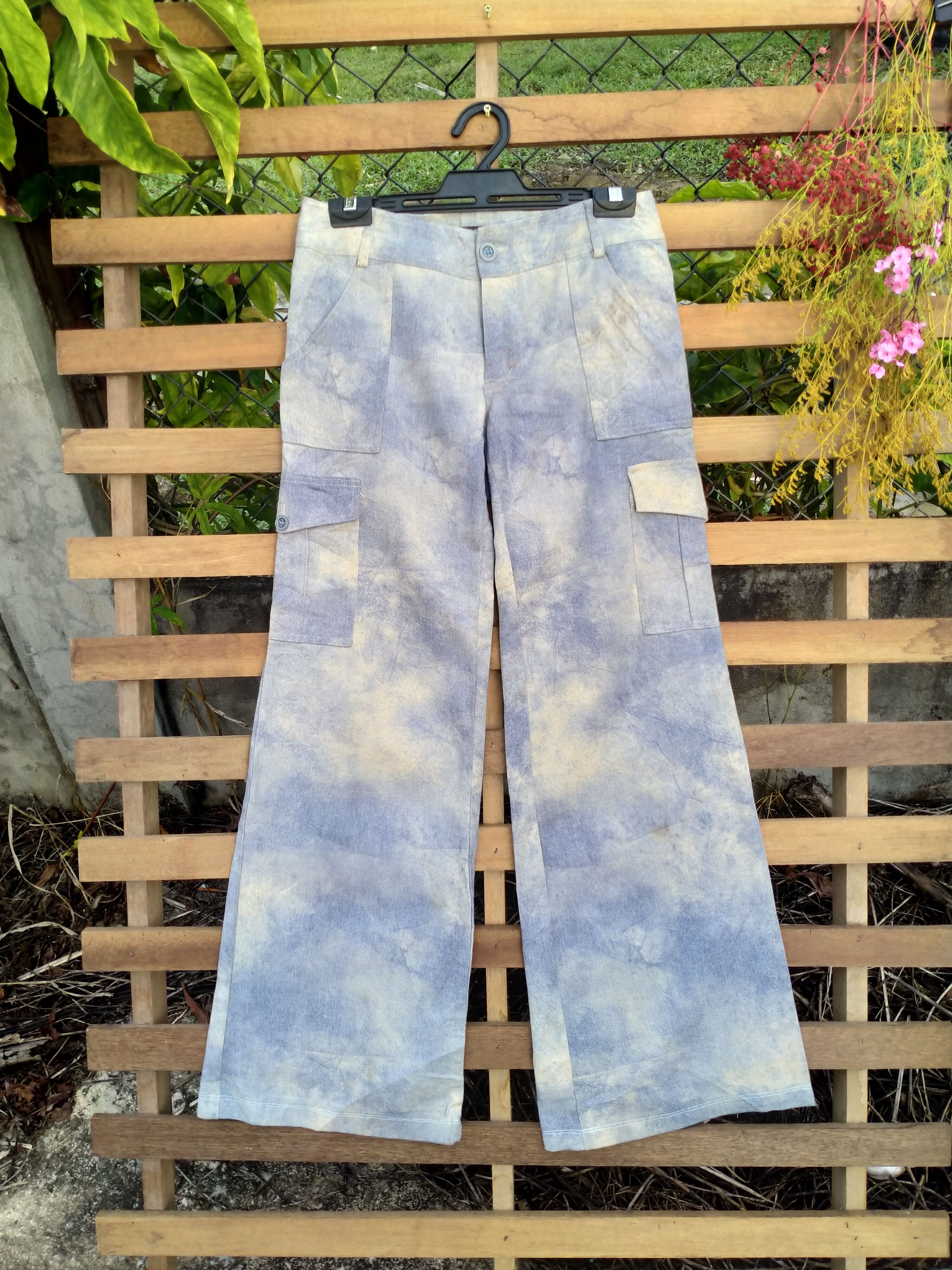 Tornado Mart TORNADO MART FEMME MULTI POCKET BOOTCUT DENIM Size 28" / US 6 / IT 42 - 1 Thumbnail