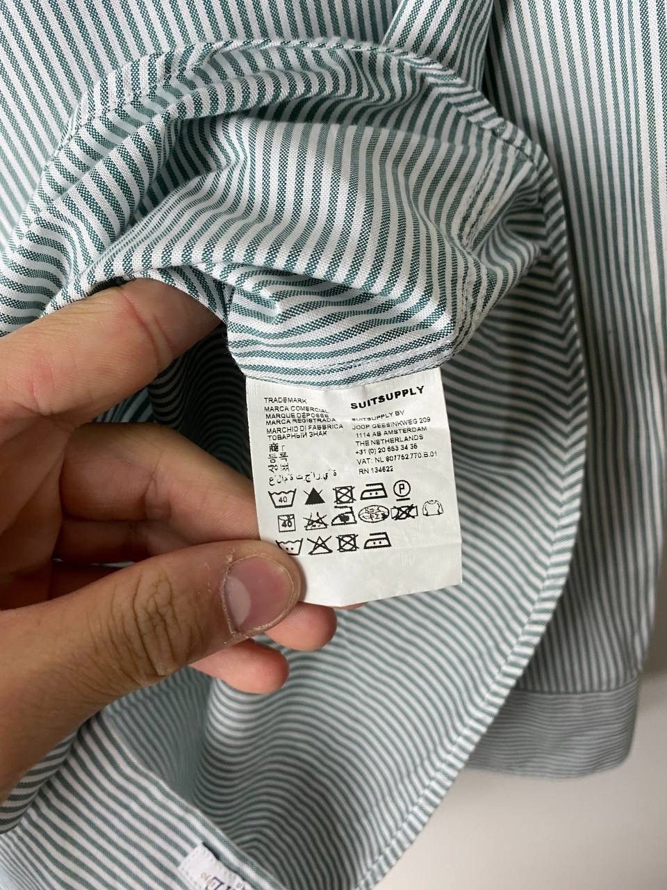 Suitsupply Suitsupply luxury shirt size M Size US M / EU 48-50 / 2 - 4 Thumbnail