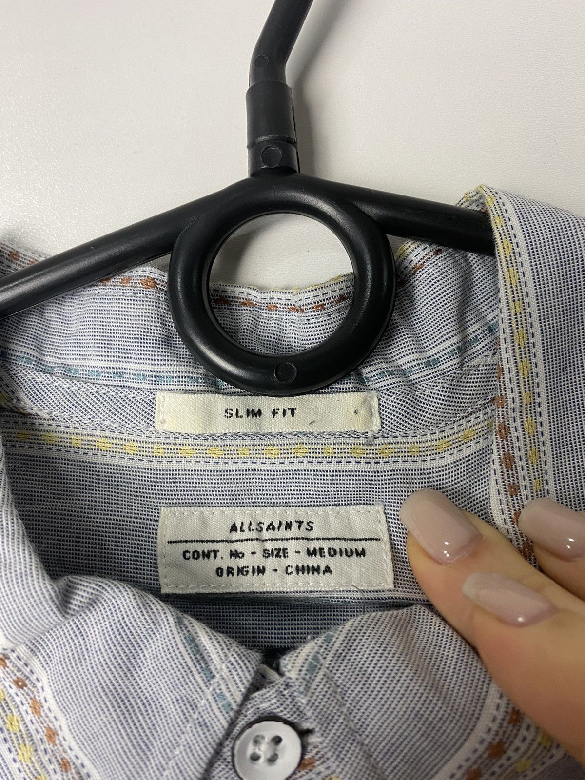 Allsaints Allsaints luxury shirts size M Size US M / EU 48-50 / 2 - 3 Thumbnail