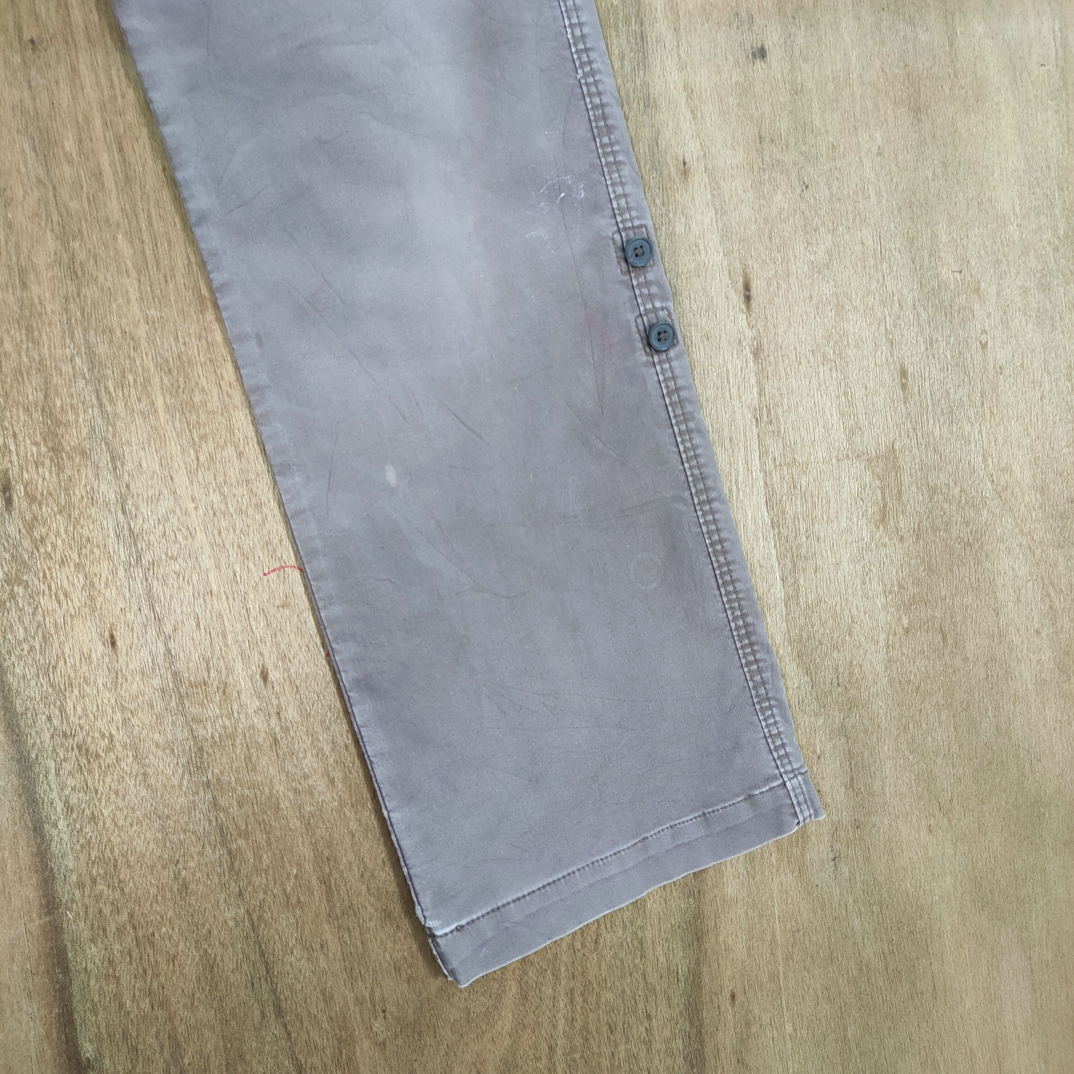 Japanese Brand VINTAGE JAPANESE MUD WASHED FADED BROWN CARGO PANTS Size US 30 / EU 46 - 7 Thumbnail
