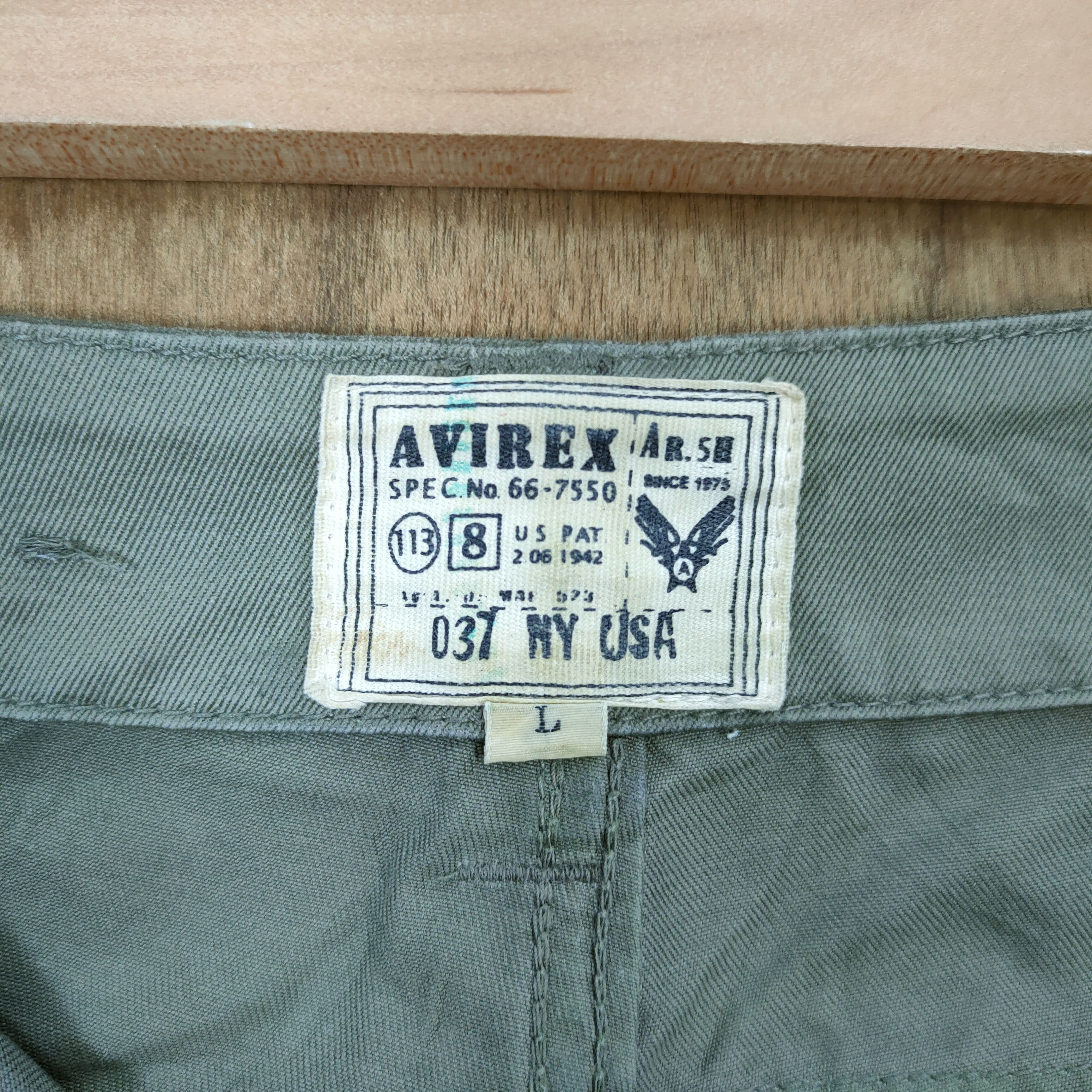 Avirex VINTAGE AVIREX DISTRESSED CARGO PANTS Size US 34 / EU 50 - 14 Thumbnail