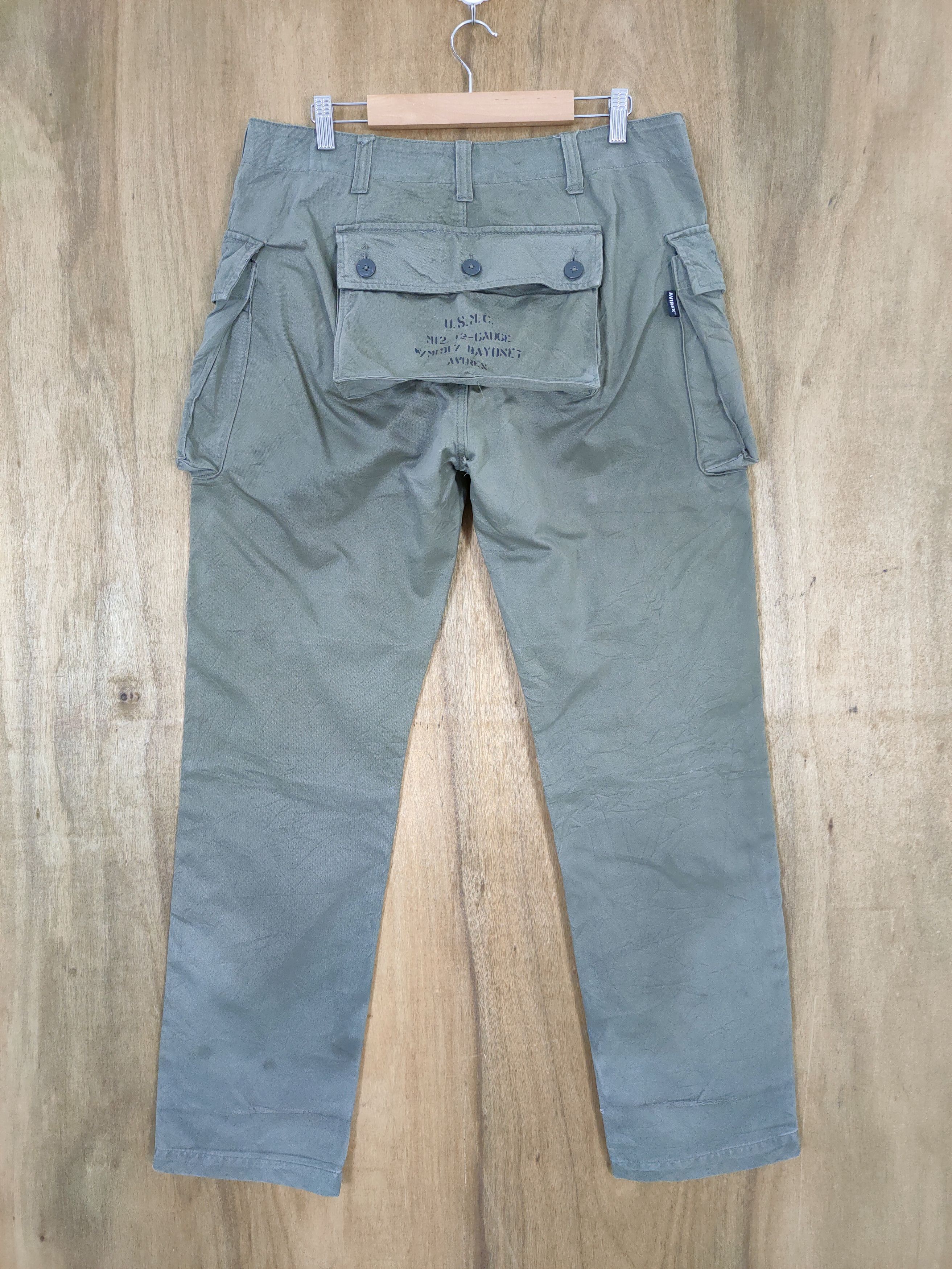 Avirex VINTAGE AVIREX DISTRESSED CARGO PANTS Size US 34 / EU 50 - 7 Thumbnail