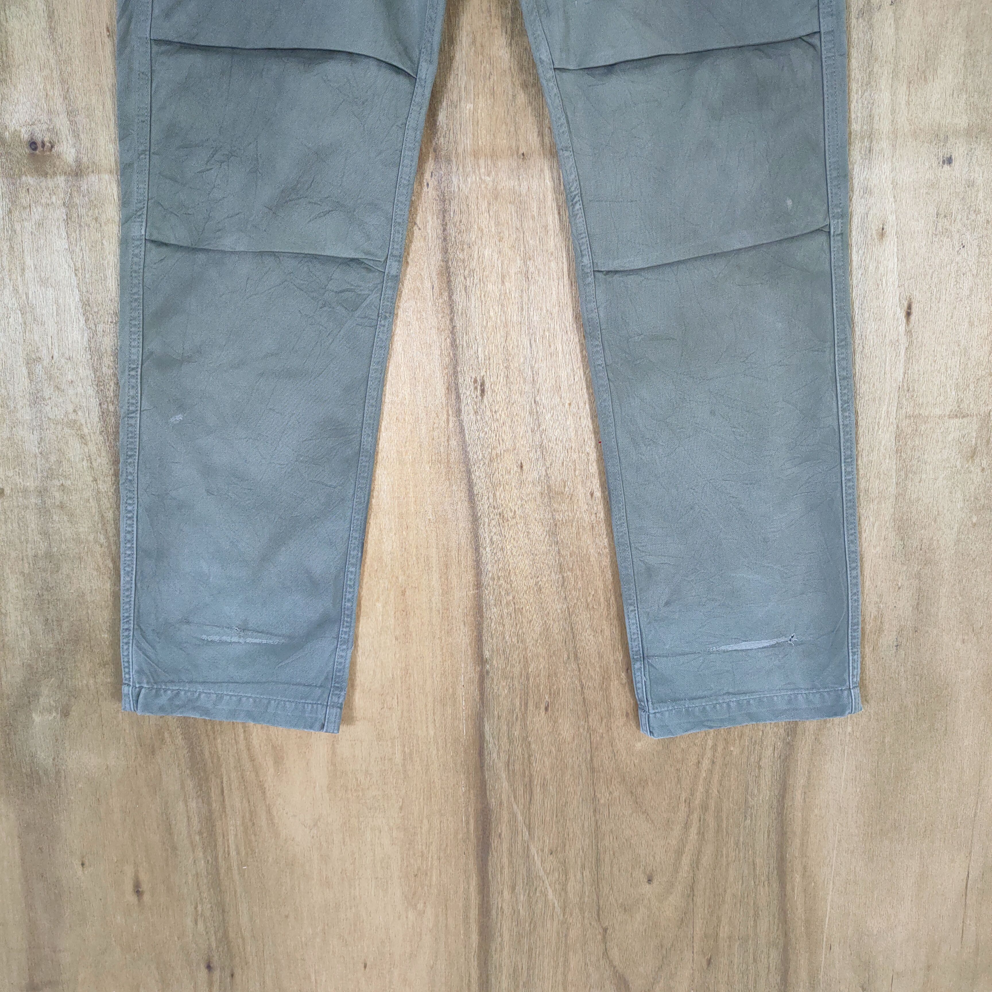 Avirex VINTAGE AVIREX DISTRESSED CARGO PANTS Size US 34 / EU 50 - 3 Thumbnail