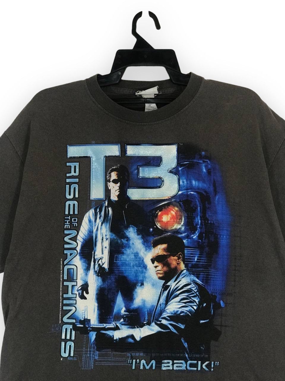 Vintage Vintage rare Terminator 3 Arnold schwarzenegger Size US XL / EU 56 / 4 - 2 Thumbnail