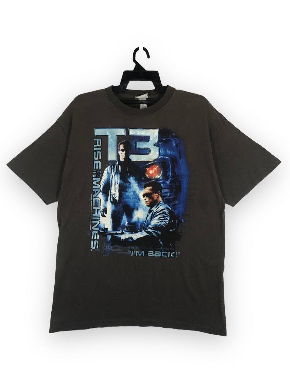 Vintage Vintage rare Terminator 3 Arnold schwarzenegger Size US XL / EU 56 / 4 - 1 Thumbnail