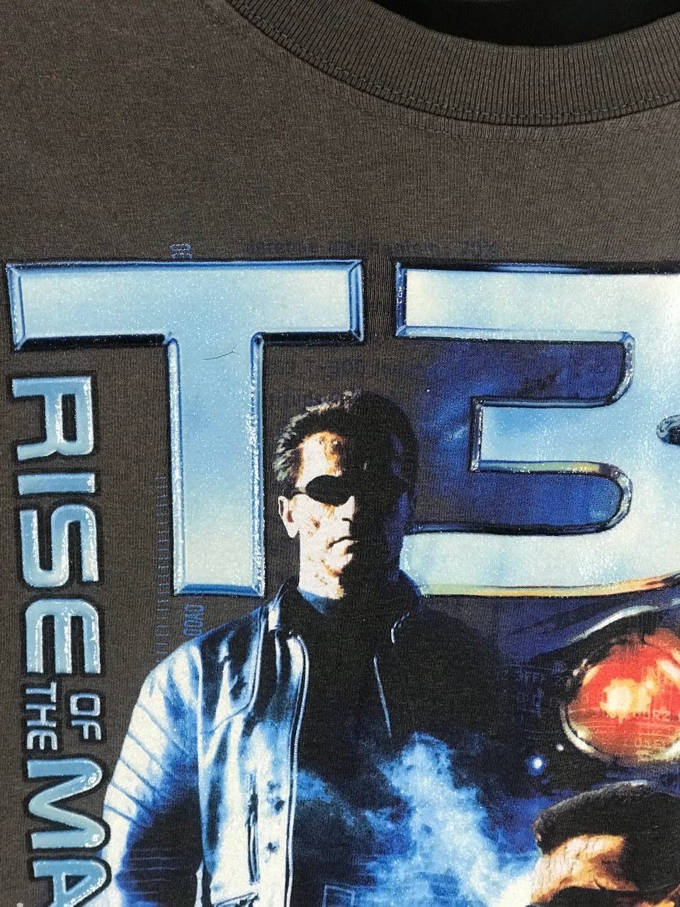 Vintage Vintage rare Terminator 3 Arnold schwarzenegger Size US XL / EU 56 / 4 - 4 Thumbnail