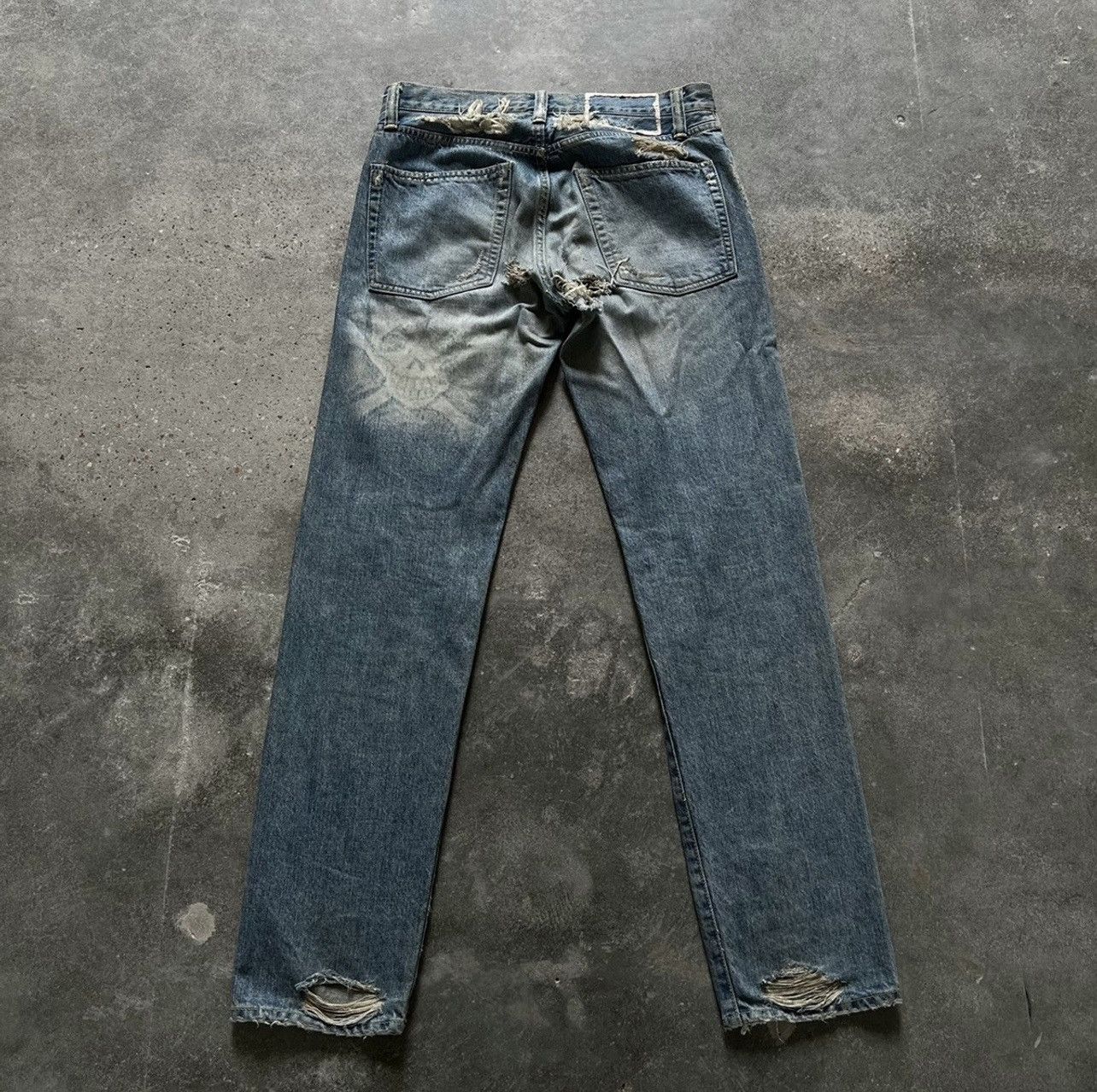 Nozomi Ishiguro Nozomi Ishiguro Distressed Denim Size US 29 - 5 Thumbnail