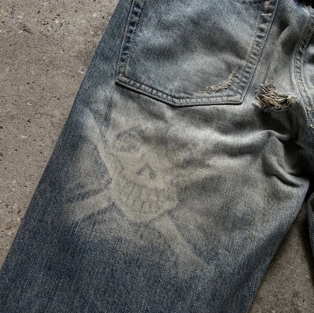 Nozomi Ishiguro Nozomi Ishiguro Distressed Denim Size US 29 - 4 Thumbnail
