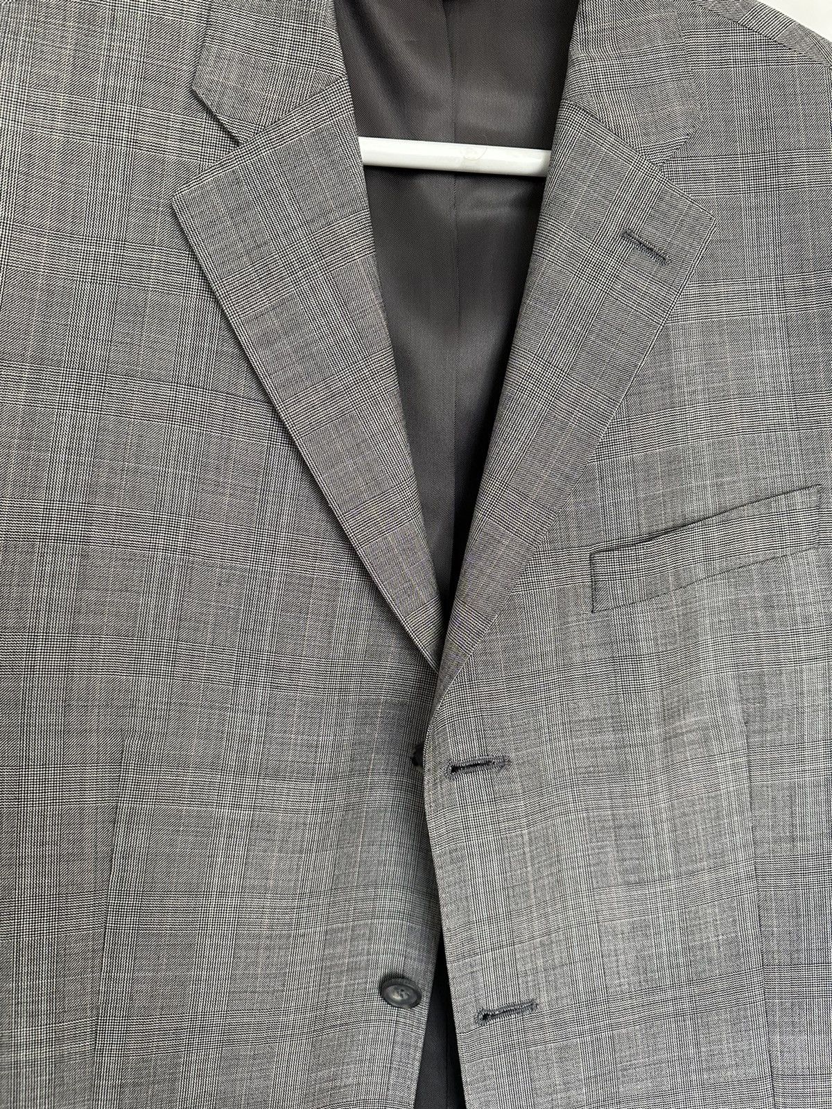 Lauren Ralph Lauren × Ralph Lauren × Vintage Vintage Ralph Lauren Wool Grey Checkered Blazer Jacket 42R Size 42R - 3 Thumbnail