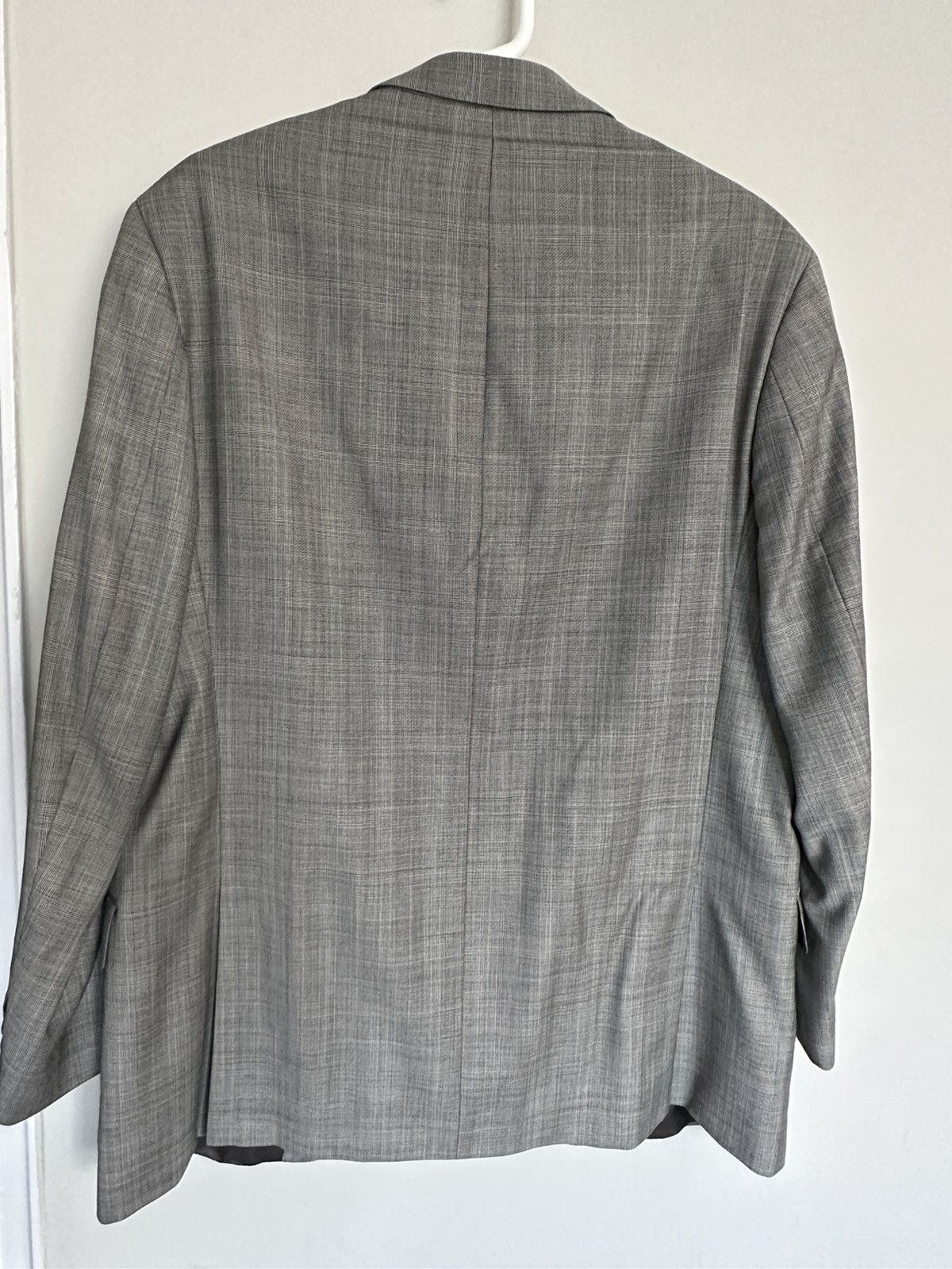 Lauren Ralph Lauren × Ralph Lauren × Vintage Vintage Ralph Lauren Wool Grey Checkered Blazer Jacket 42R Size 42R - 6 Thumbnail