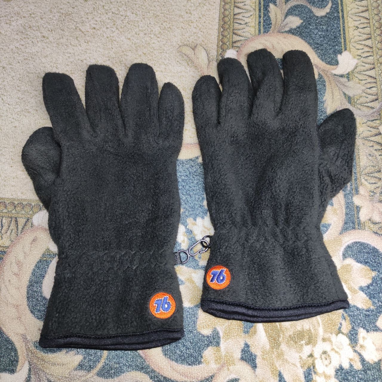 Vintage lubricant 76 racing fleece glove