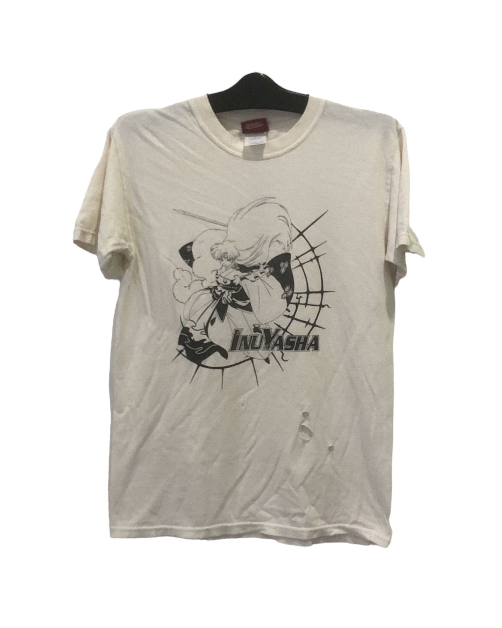 Cartoon Network Vintage Worn Distressed Anime Inuyasha Tshirt Size US S / EU 44-46 / 1 - 1 Thumbnail